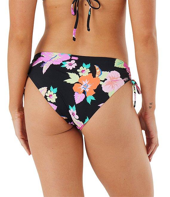 Roxy Wanderlust Floral Side Lace Hipster Swim Bottom Product Image