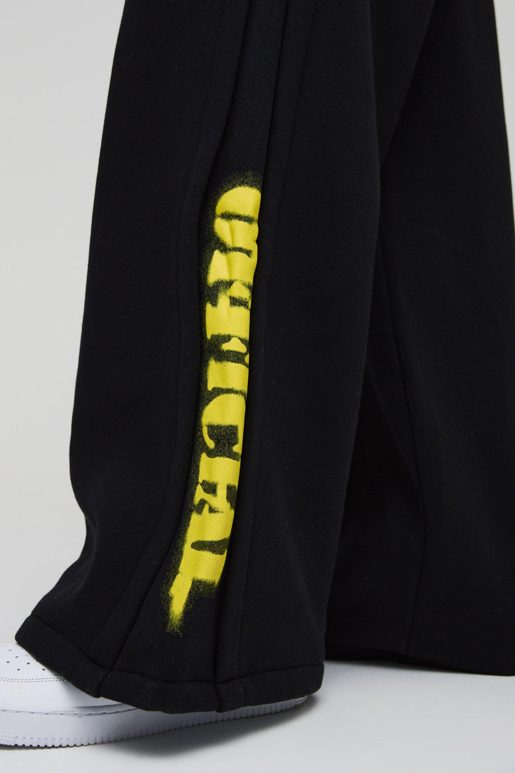 Extreme Wide Leg Official Pleated Gusset Sweatpants | boohooMAN USA Product Image