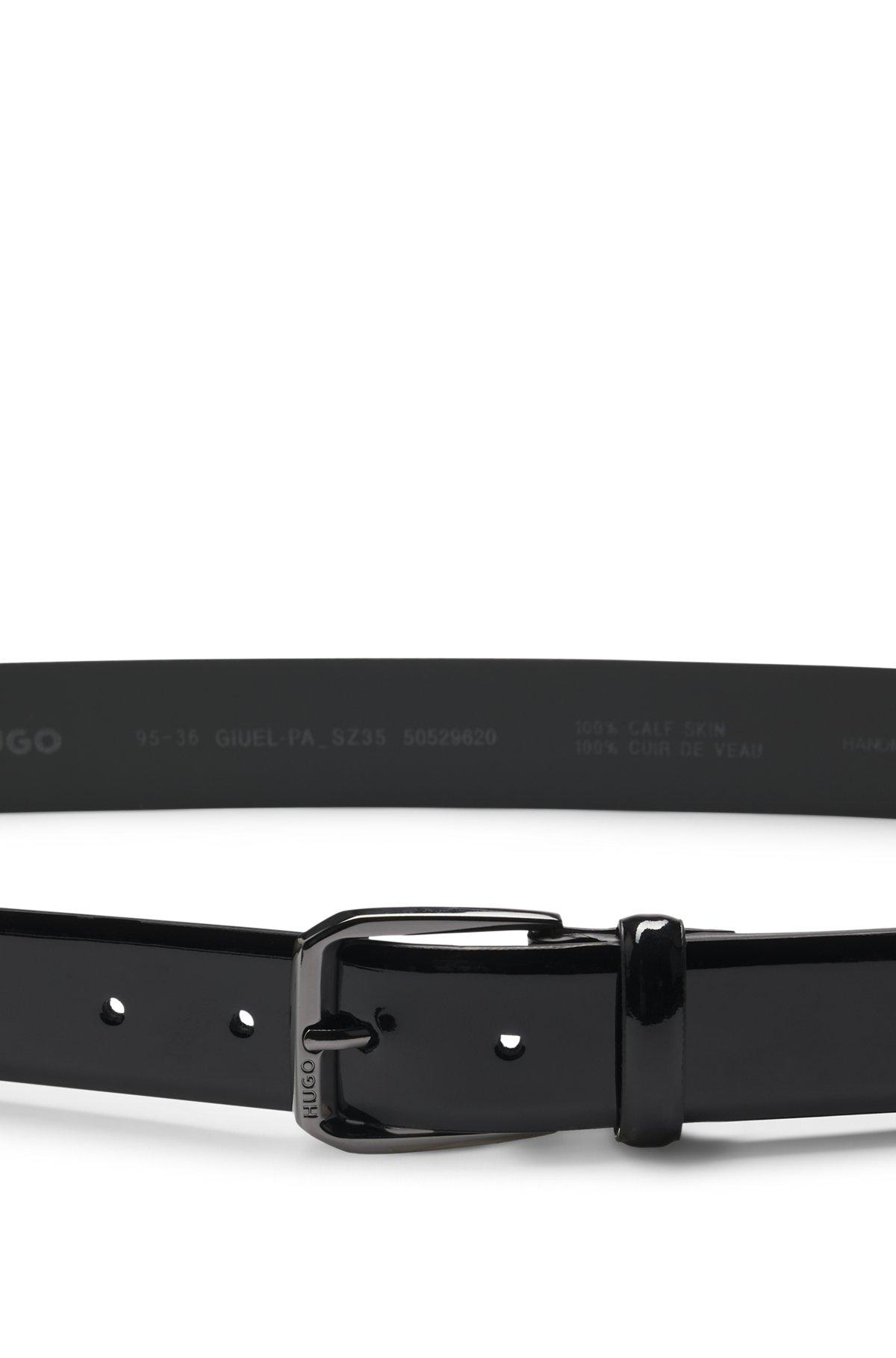 Italian-made belt in patent leather Product Image