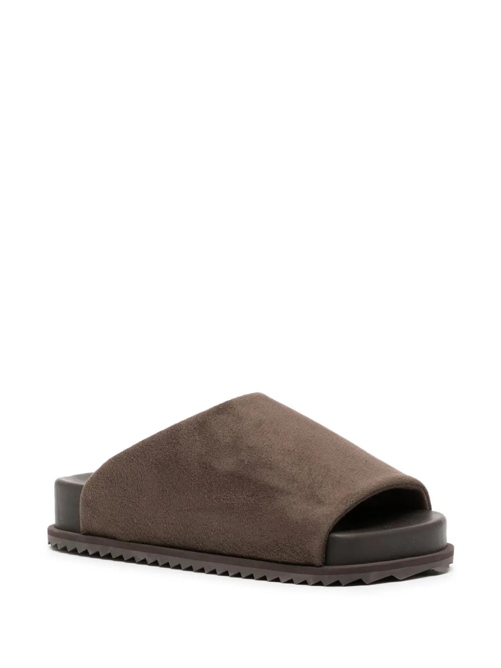 Finn faux-suede slides Product Image