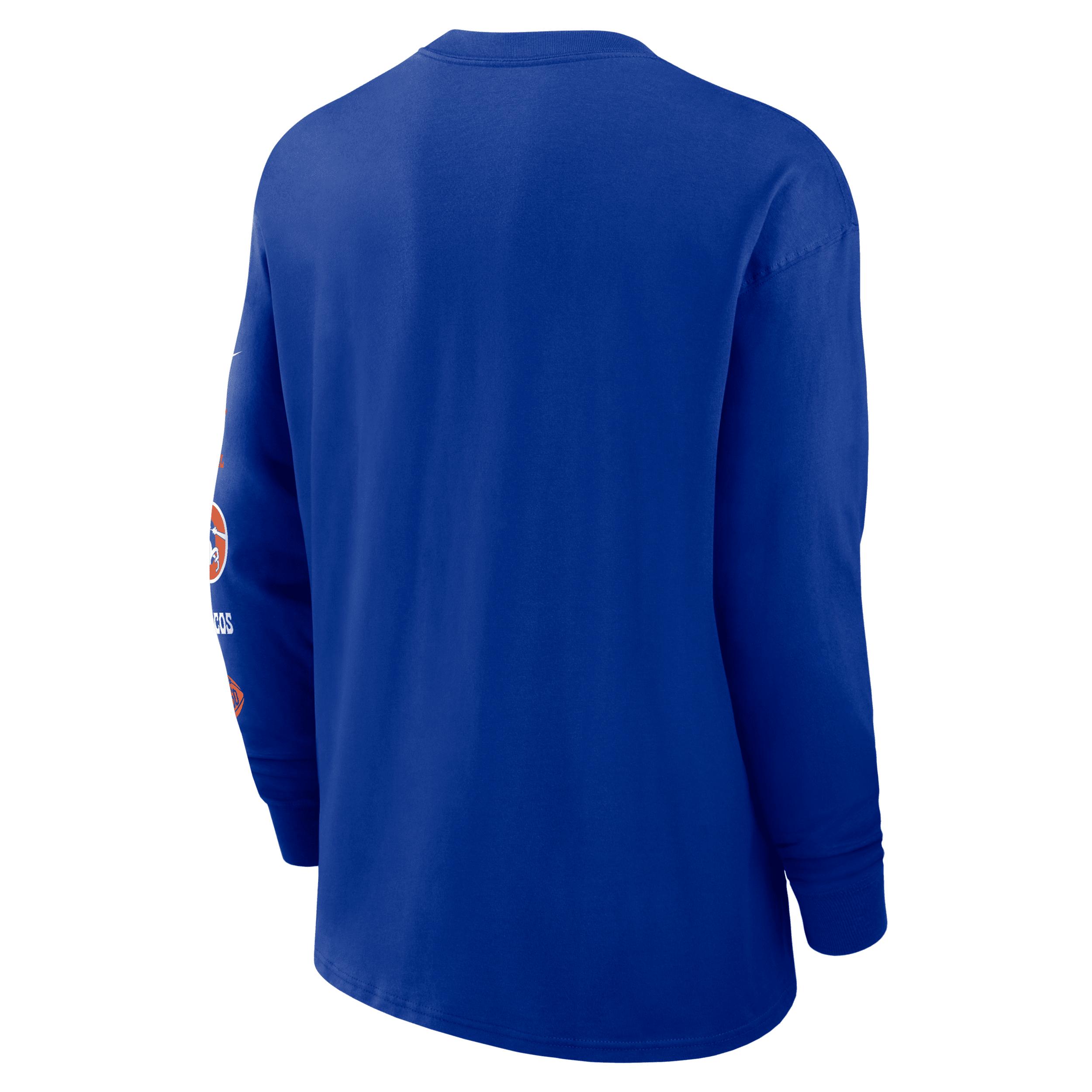 Denver Broncos Rewind Max90 Pocket Nike Men's NFL Long-Sleeve T-Shirt Product Image