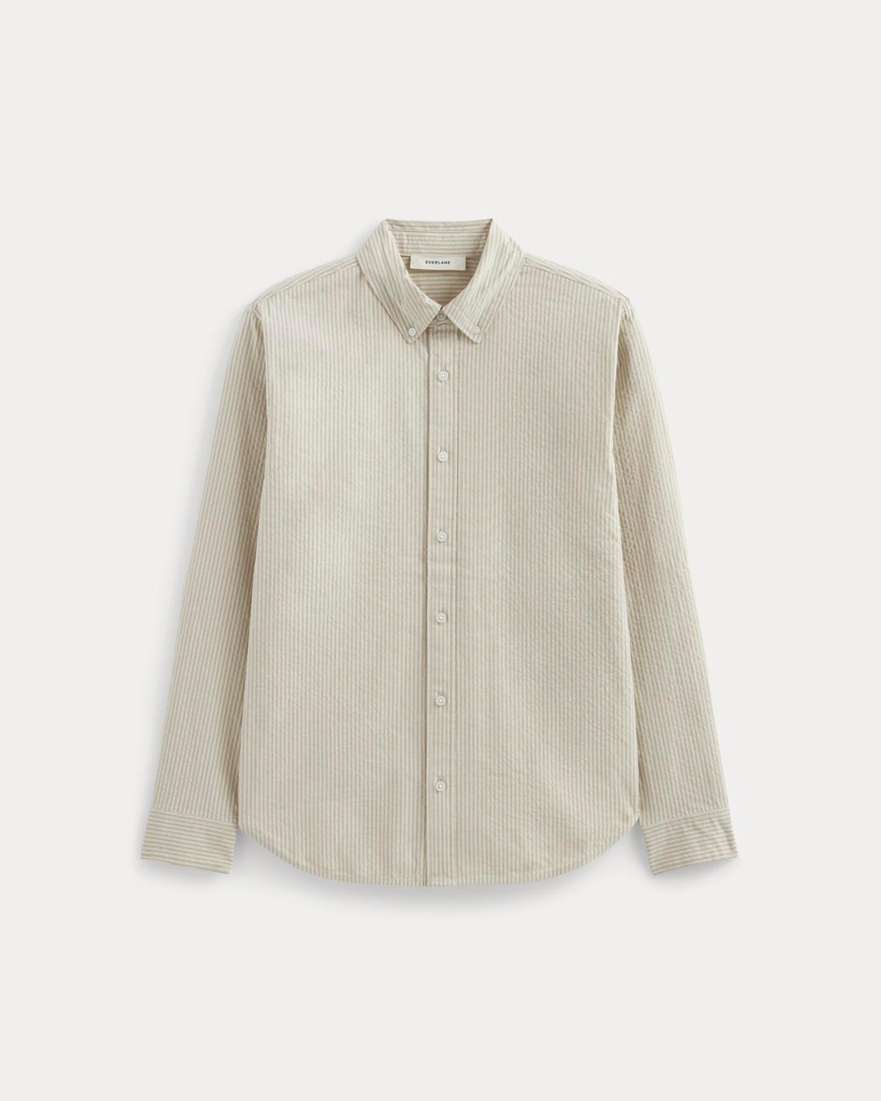Mens Seersucker Long-Sleeve Shirt by Everlane Product Image