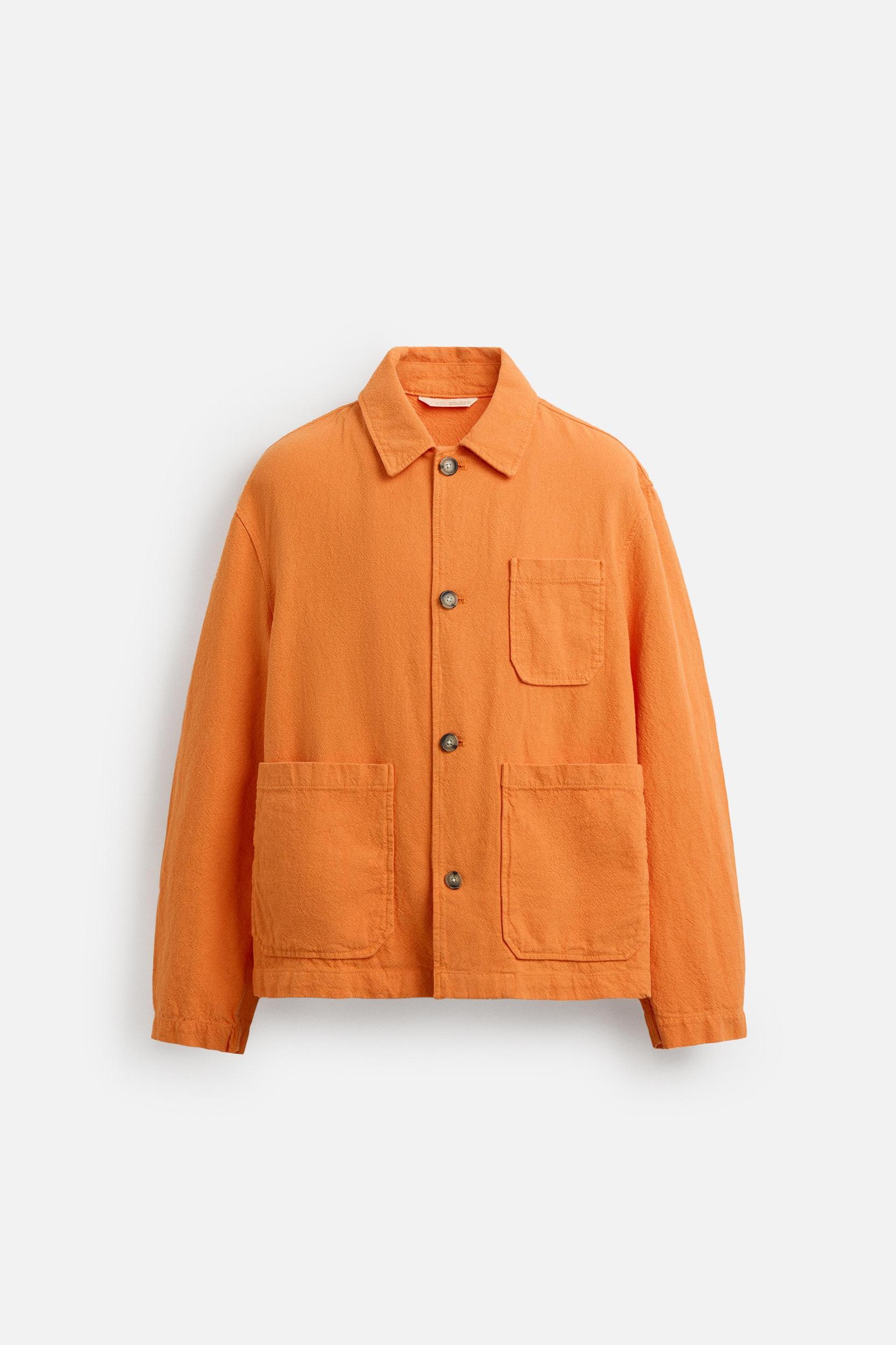 LINEN - COTTON OVERSHIRT Product Image