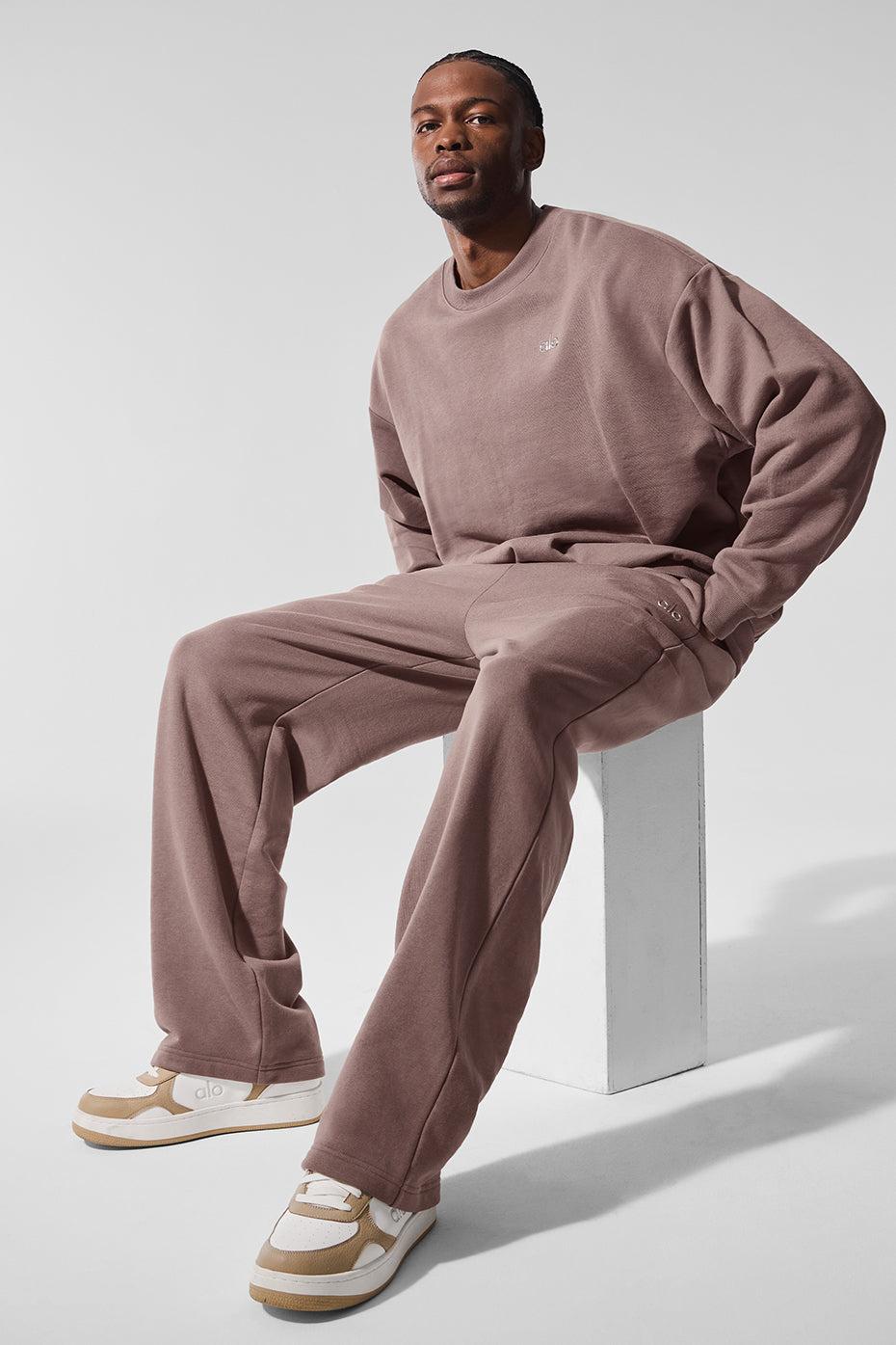 Accolade Straight Leg Sweatpant - Mushroom Product Image