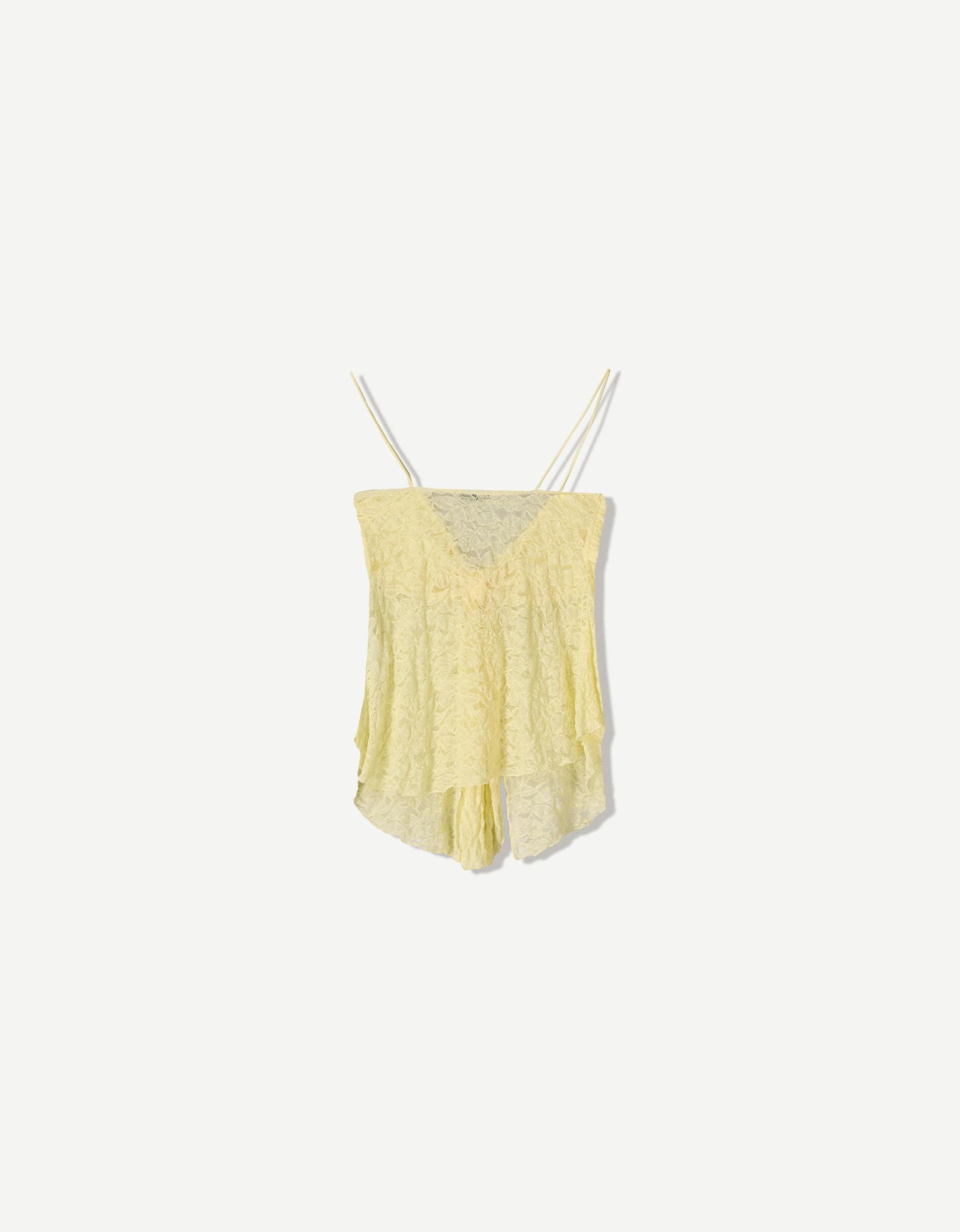 Lace tank top Product Image
