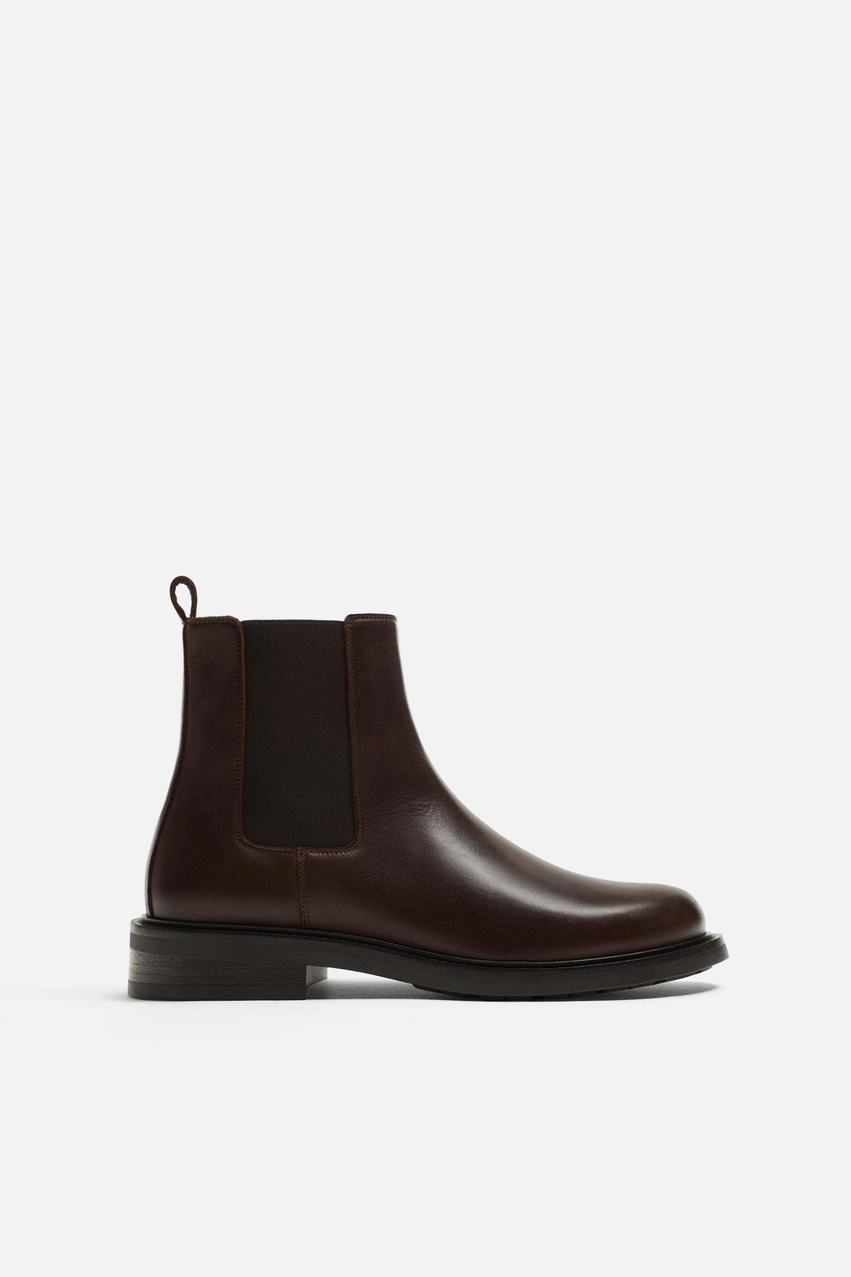 LEATHER CHELSEA BOOTS Product Image