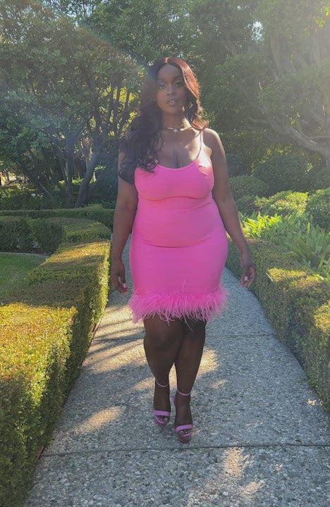 Yvana Bandage Mini Dress - Pink Product Image