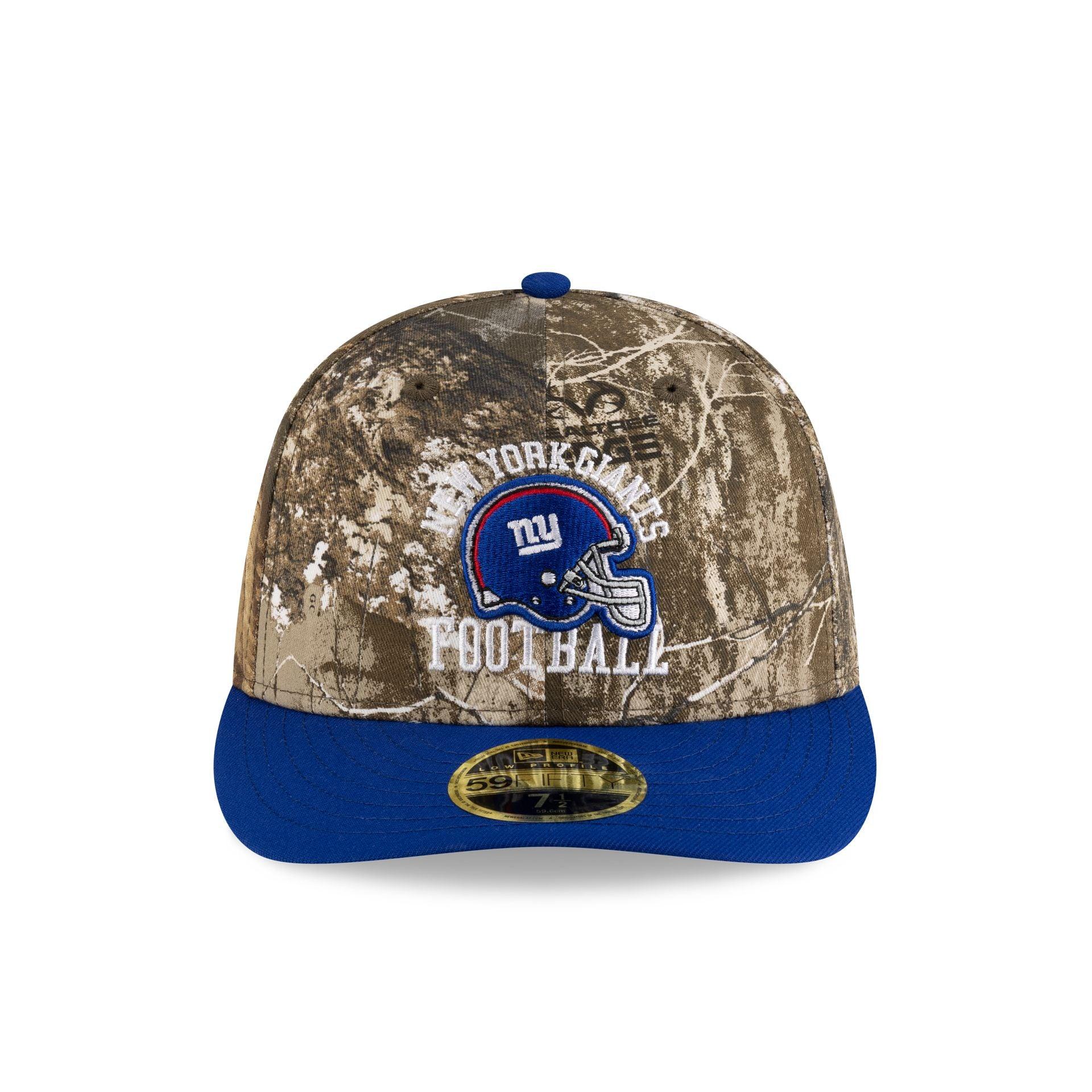 Just Caps Realtree New York Giants Low Profile 59FIFTY Fitted Hat Male Product Image