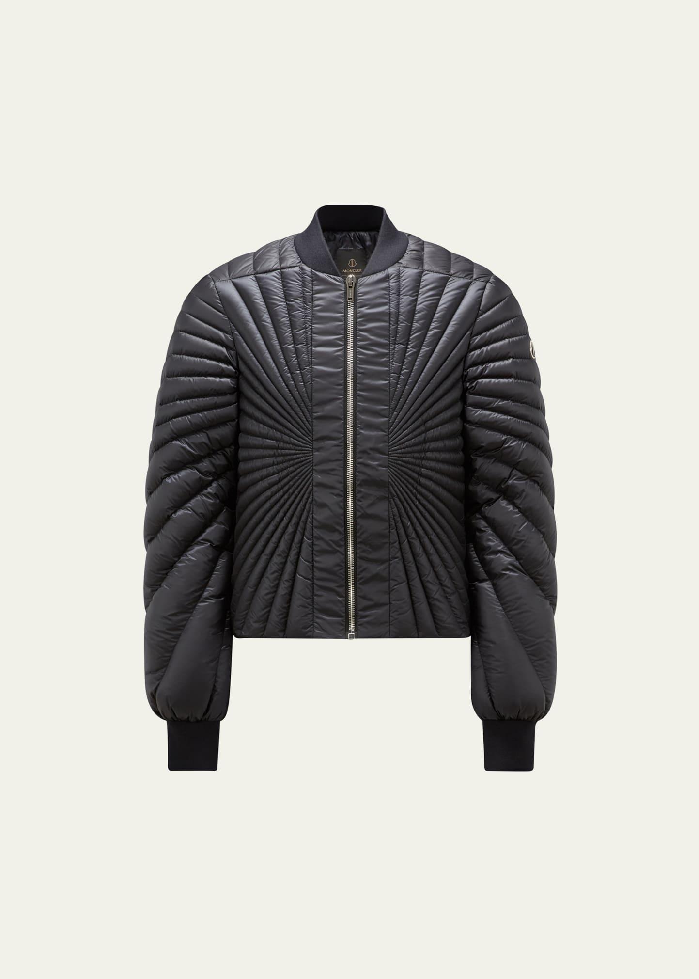 x Moncler Mens Radiance Padded Stitch Bomber Jacket Product Image