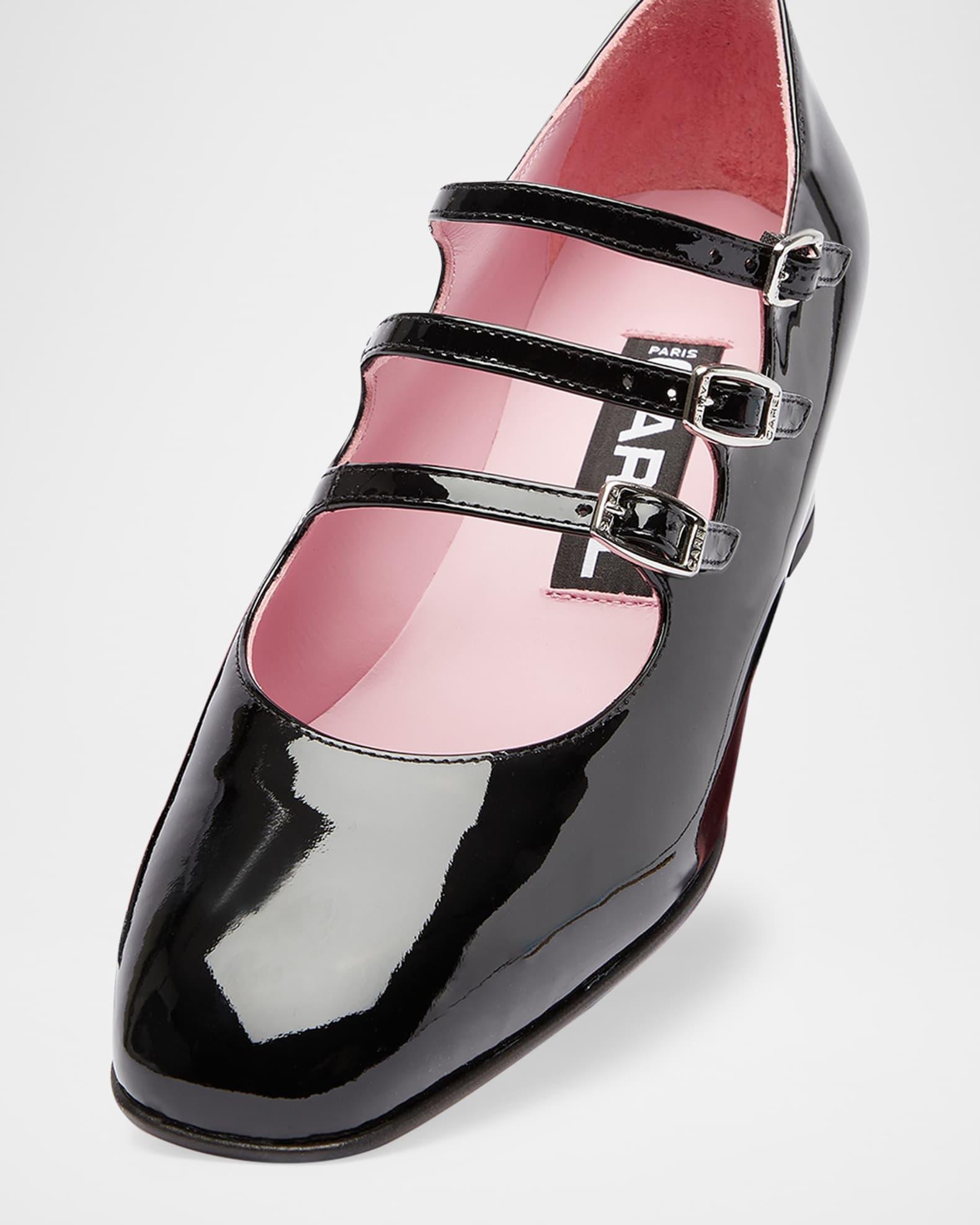 Kina Three-Strap Mary Jane Pumps Product Image