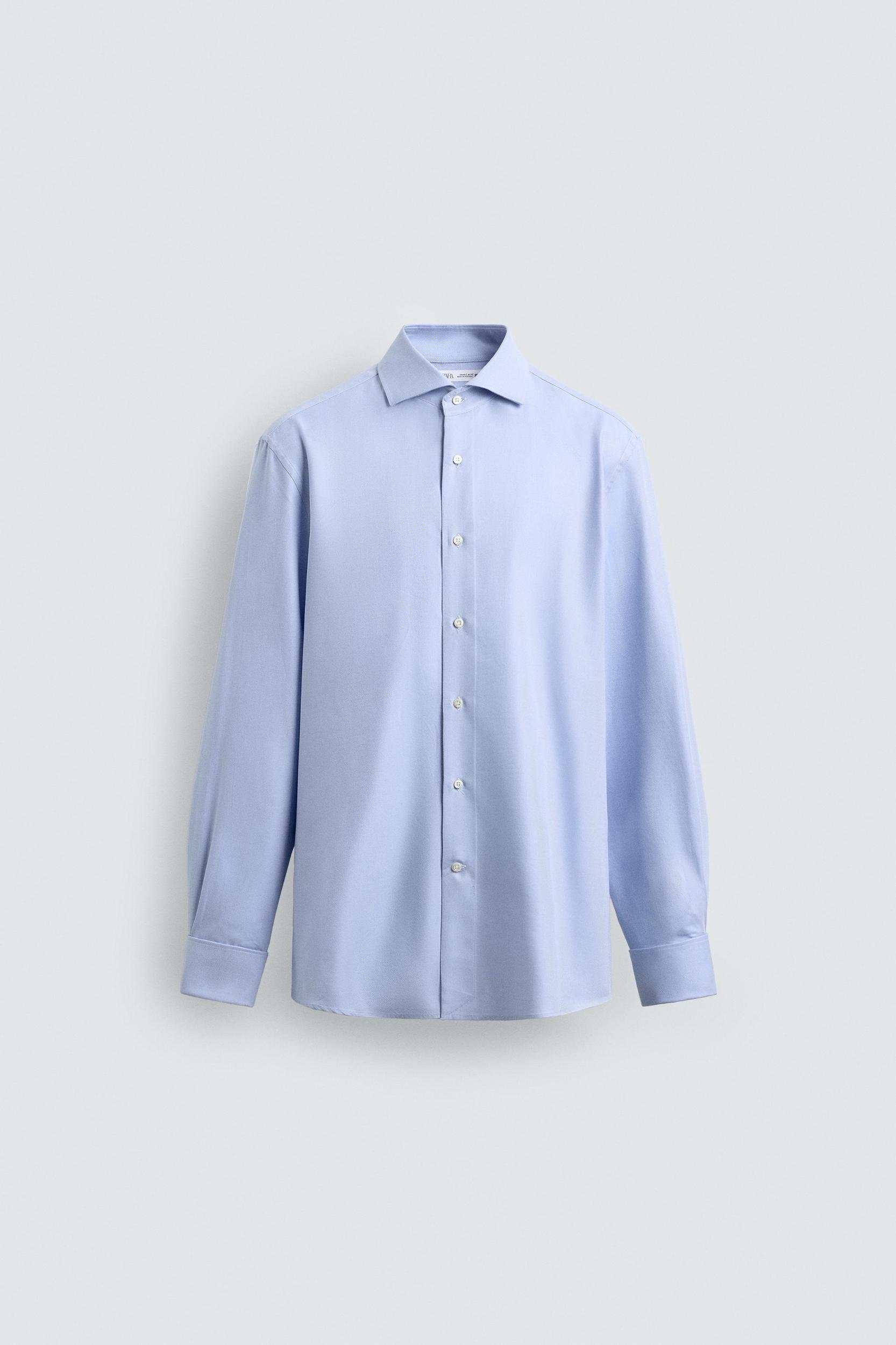 SLIM FIT FRENCH CUFF SHIRT Product Image