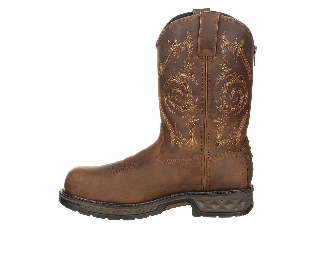 Men's Georgia Boot Carbo-Tec LT Composite Toe Waterproof Work Wellington Boots Product Image