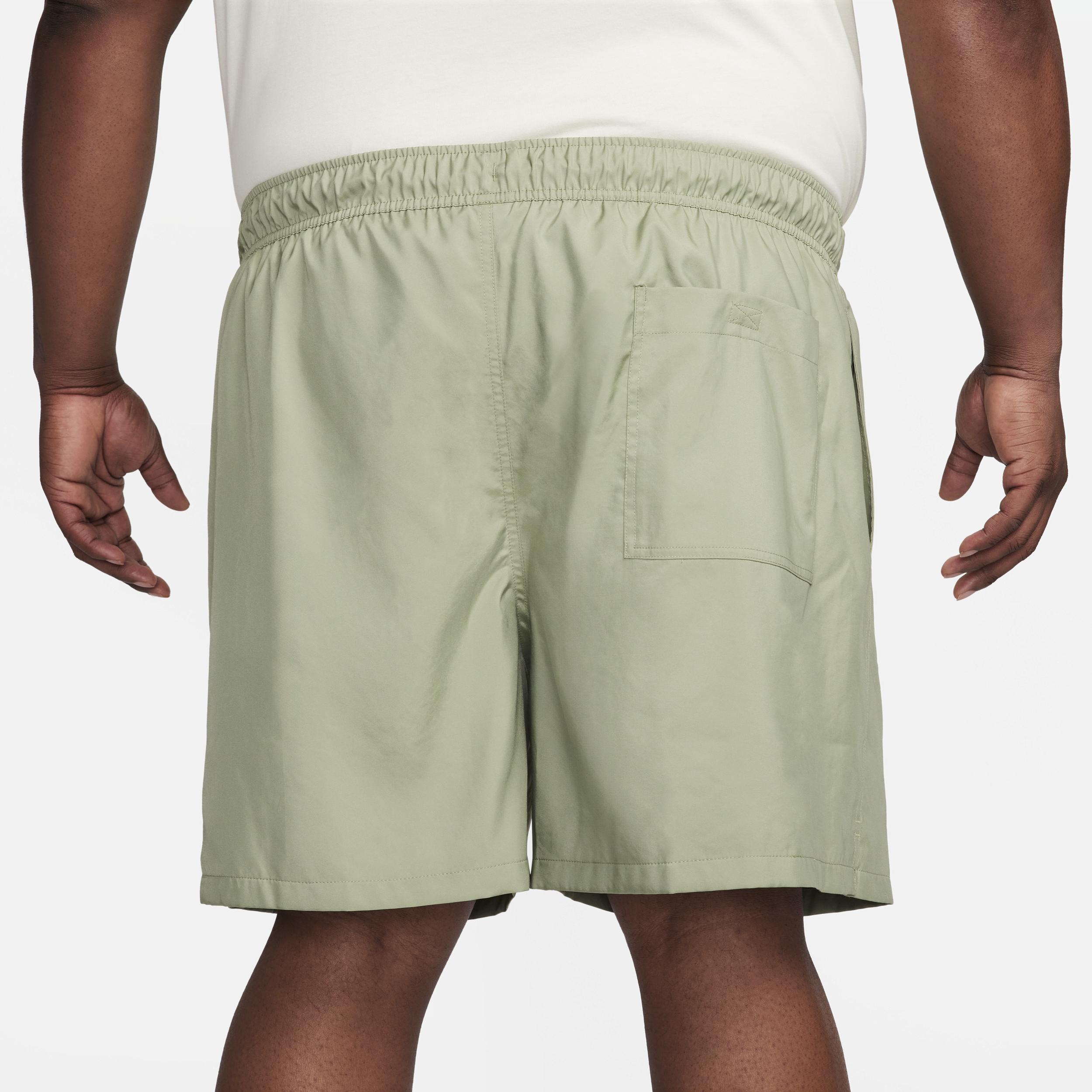 Nike Mens Nike Club Flow Shorts - Mens Black/White Product Image