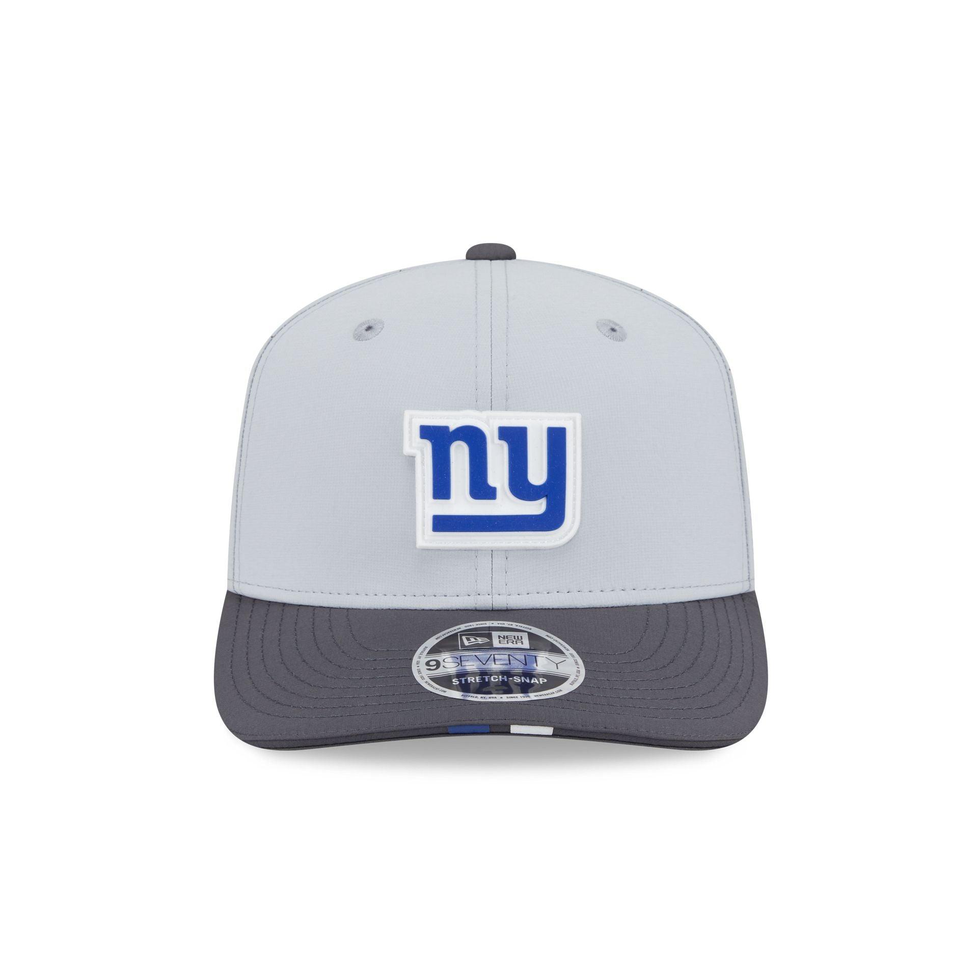 New York Giants 2025 Training Gray 9SEVENTY Stretch-Snap Hat Male Product Image