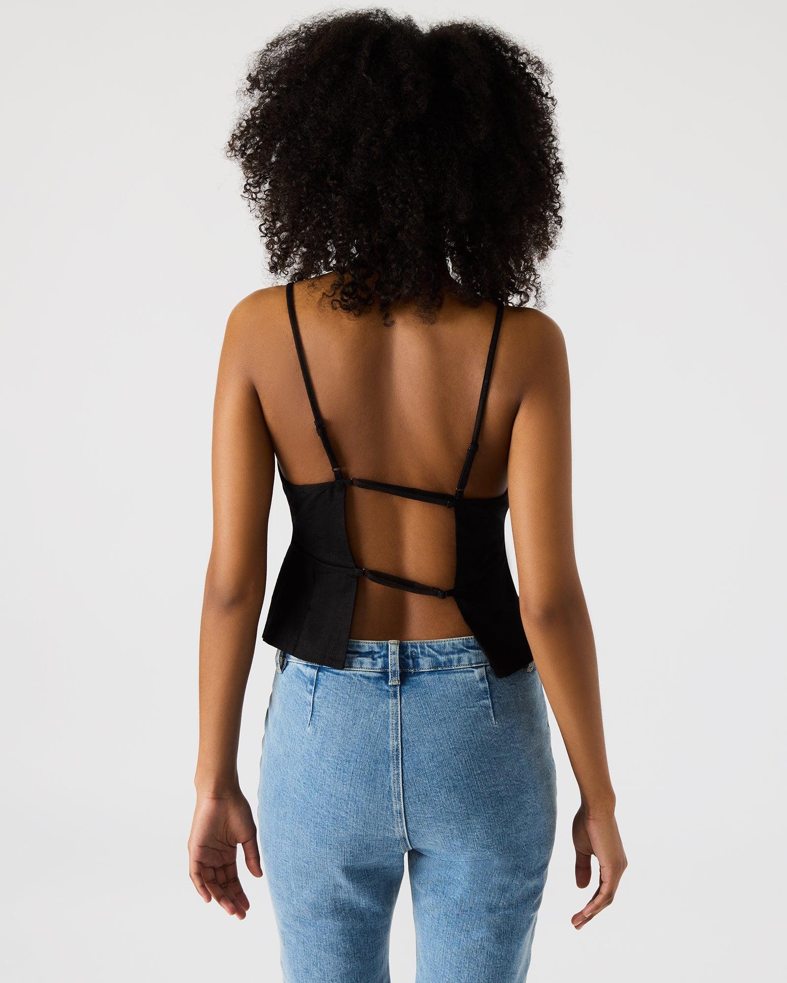 TIEGAN TOP BLACK Female Product Image