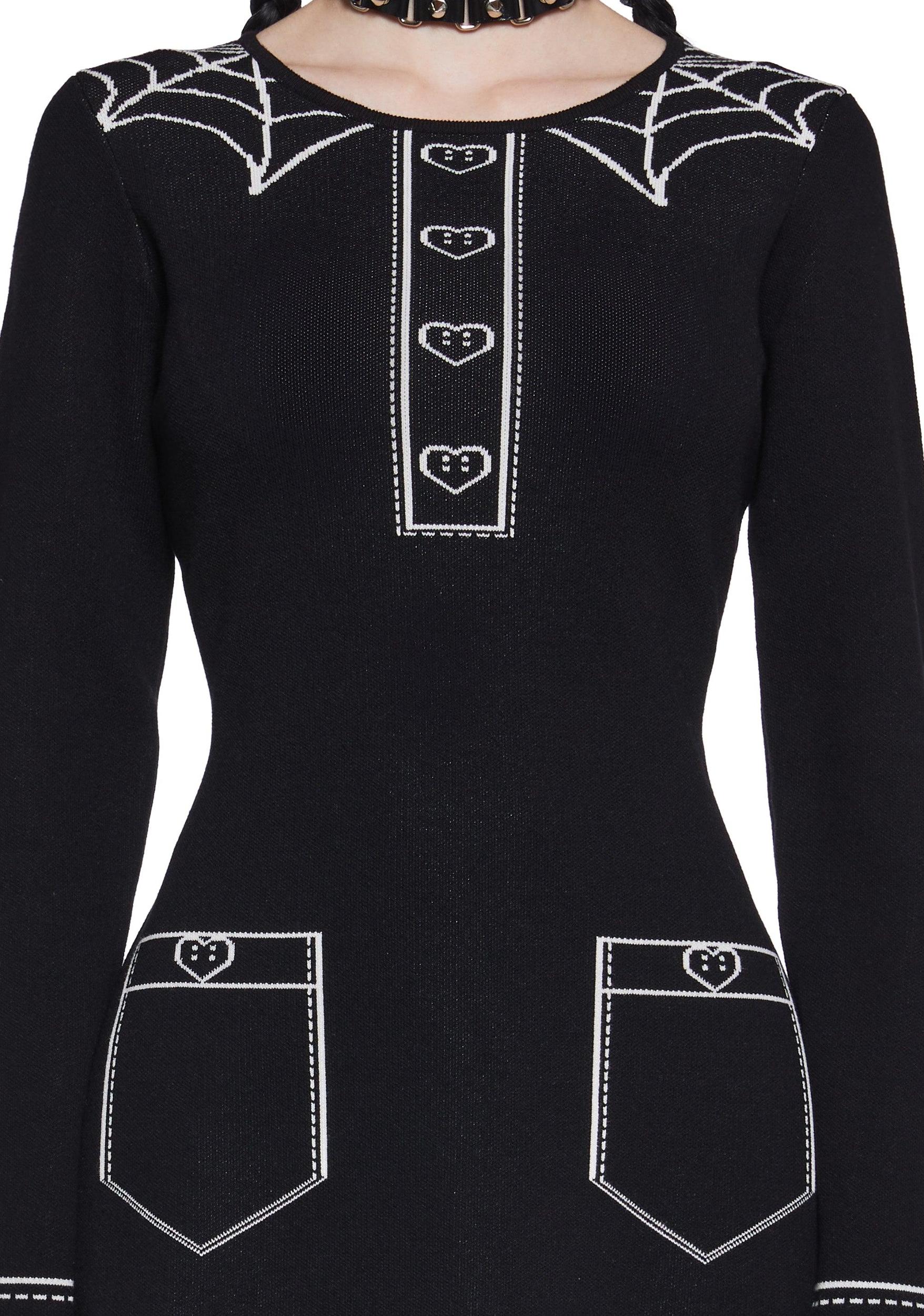 Goth Party Doll Mini Dress Girls Product Image