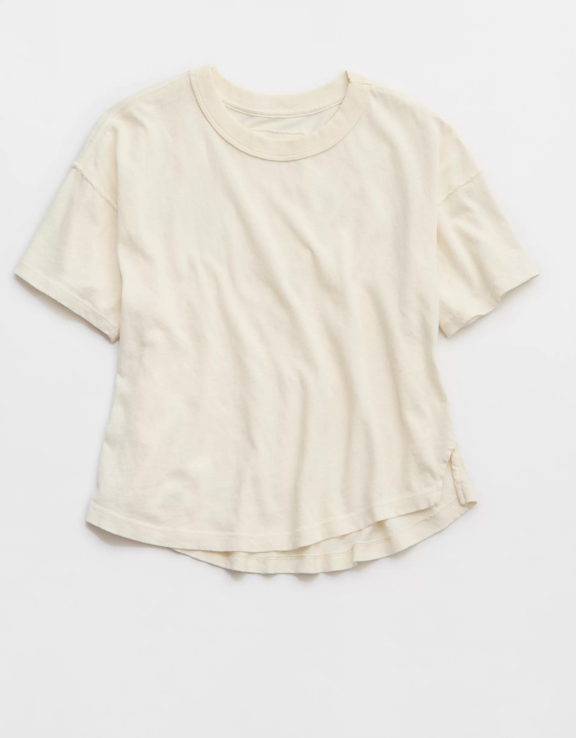 Aerie Summer Breeze Cropped T-Shirt Product Image