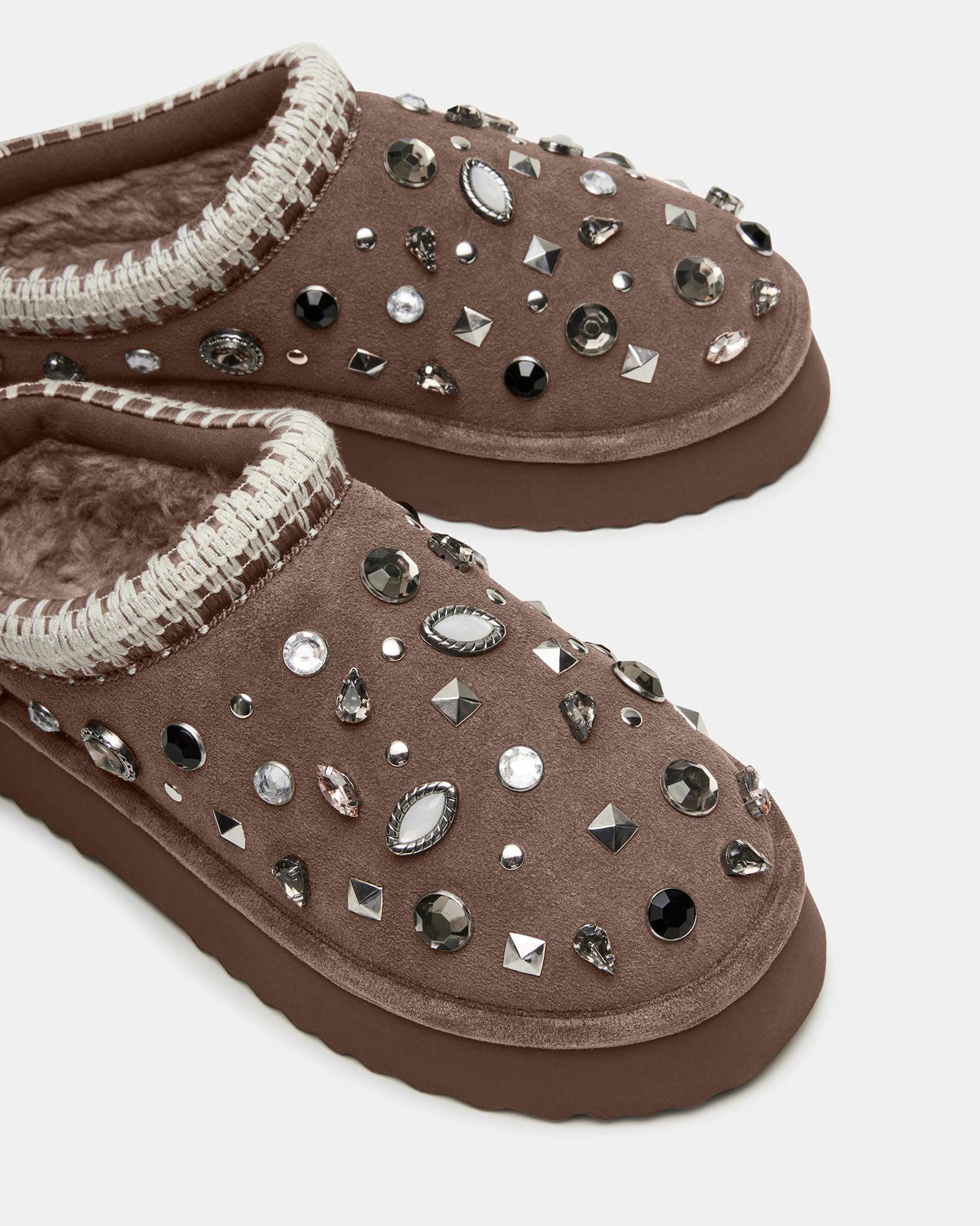 SELENA GREY SUEDE RHINESTONES Female Product Image