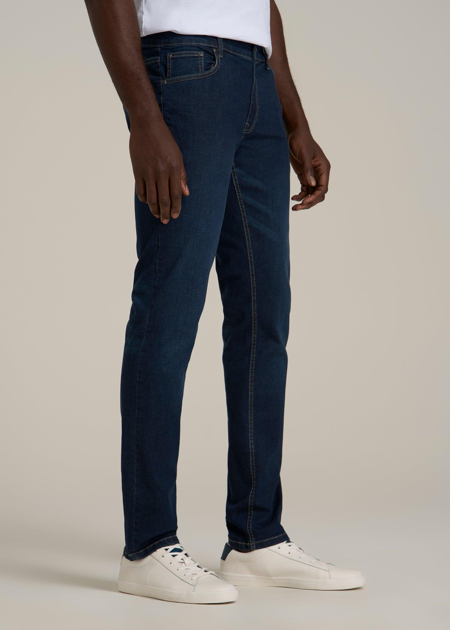 Carman TAPERED Jeans for Tall Men in Blue Steel Male Product Image