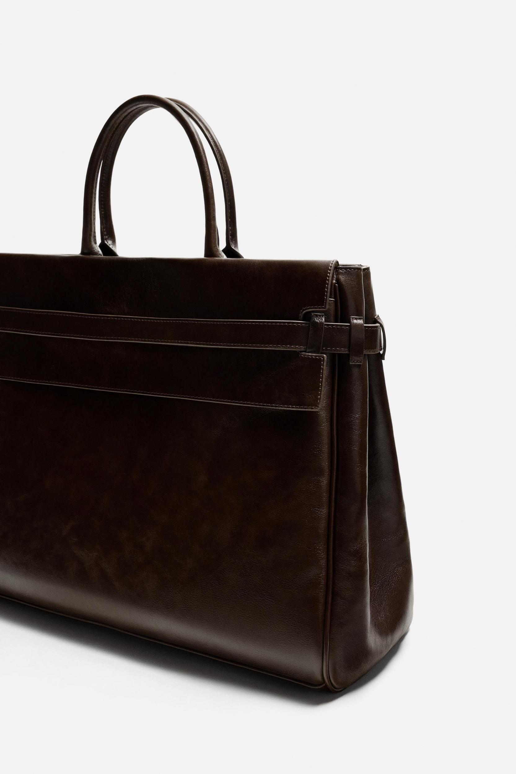 LEATHER HANDBAG Product Image