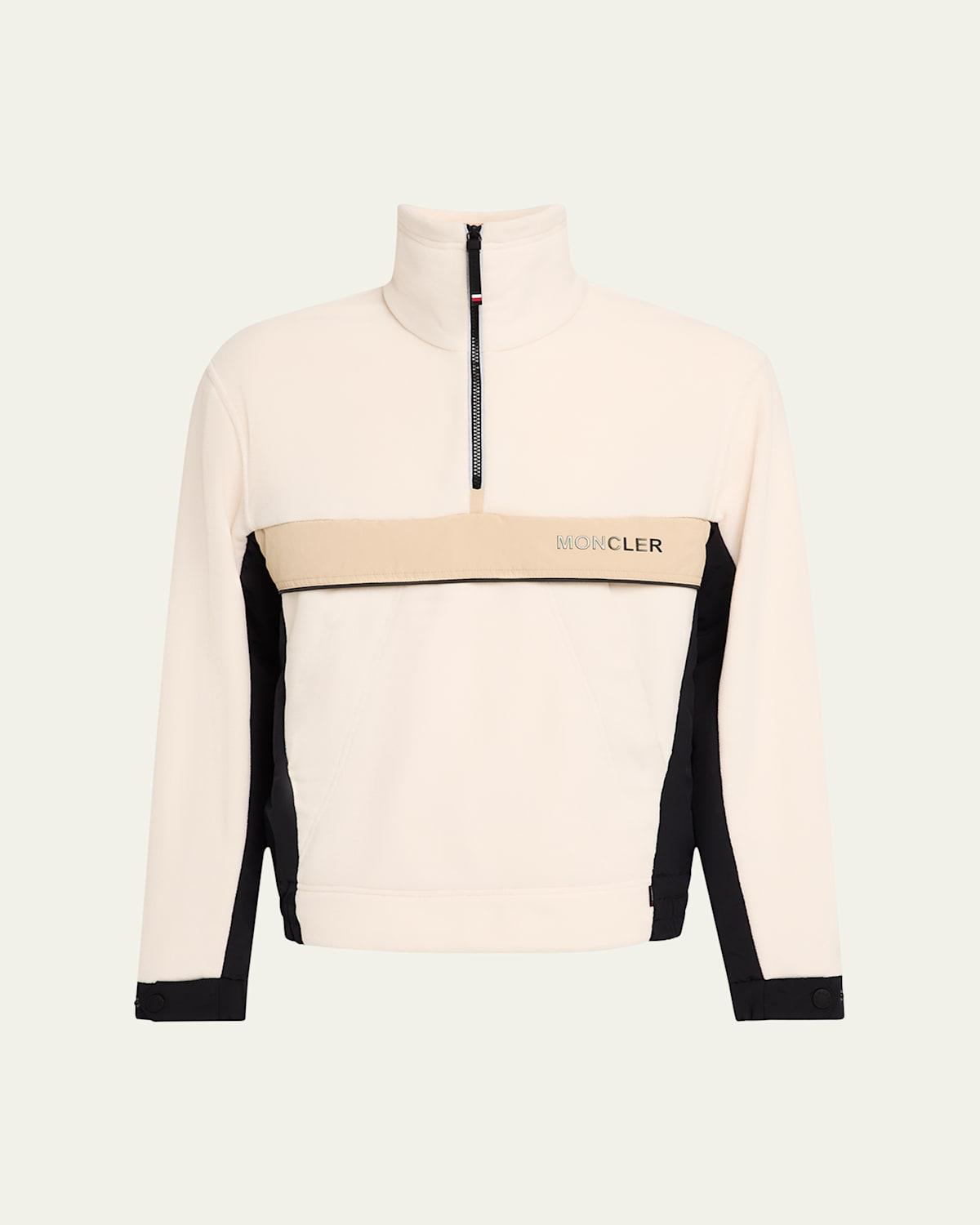 Mens Quarter-Zip Fleece Pullover Product Image