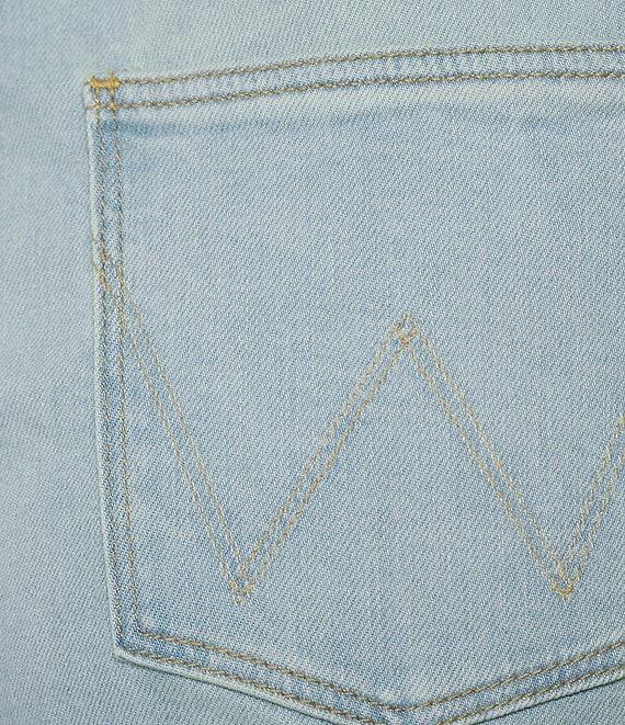 Wrangler 27#double; Inseam Cropped Wide Leg Jeans Product Image