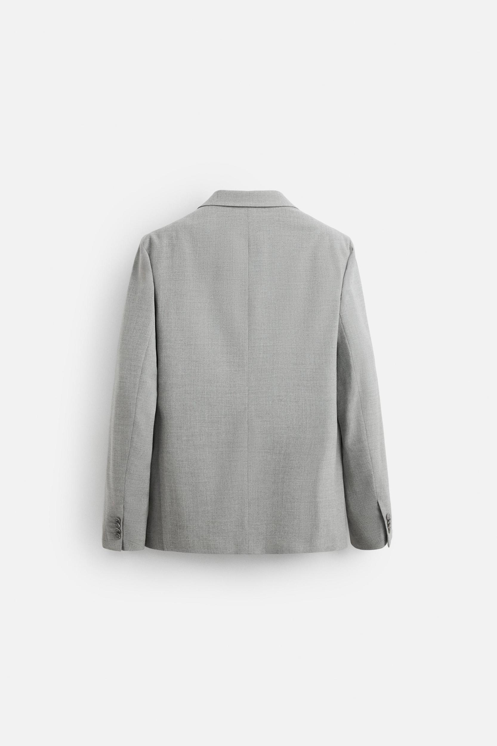 TEXTURED SUIT BLAZER Product Image