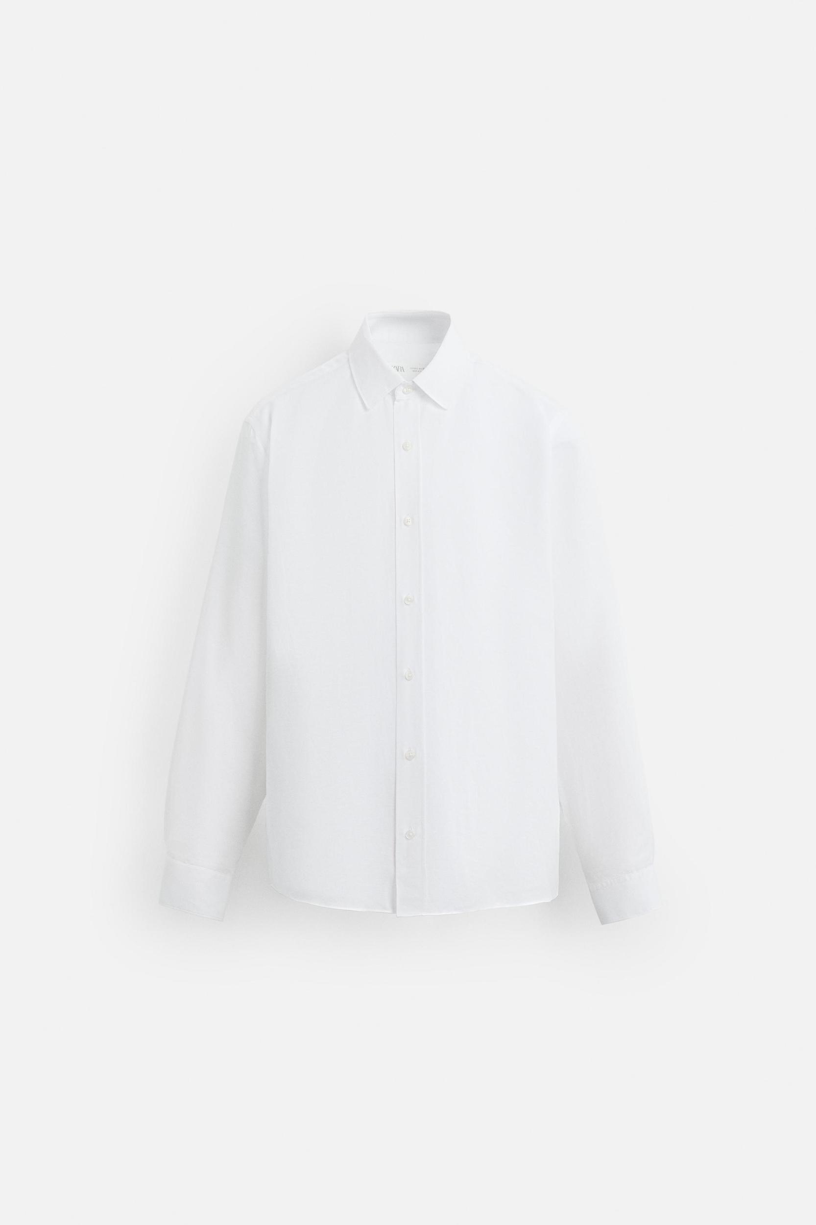 COTTON - LINEN SHIRT Product Image