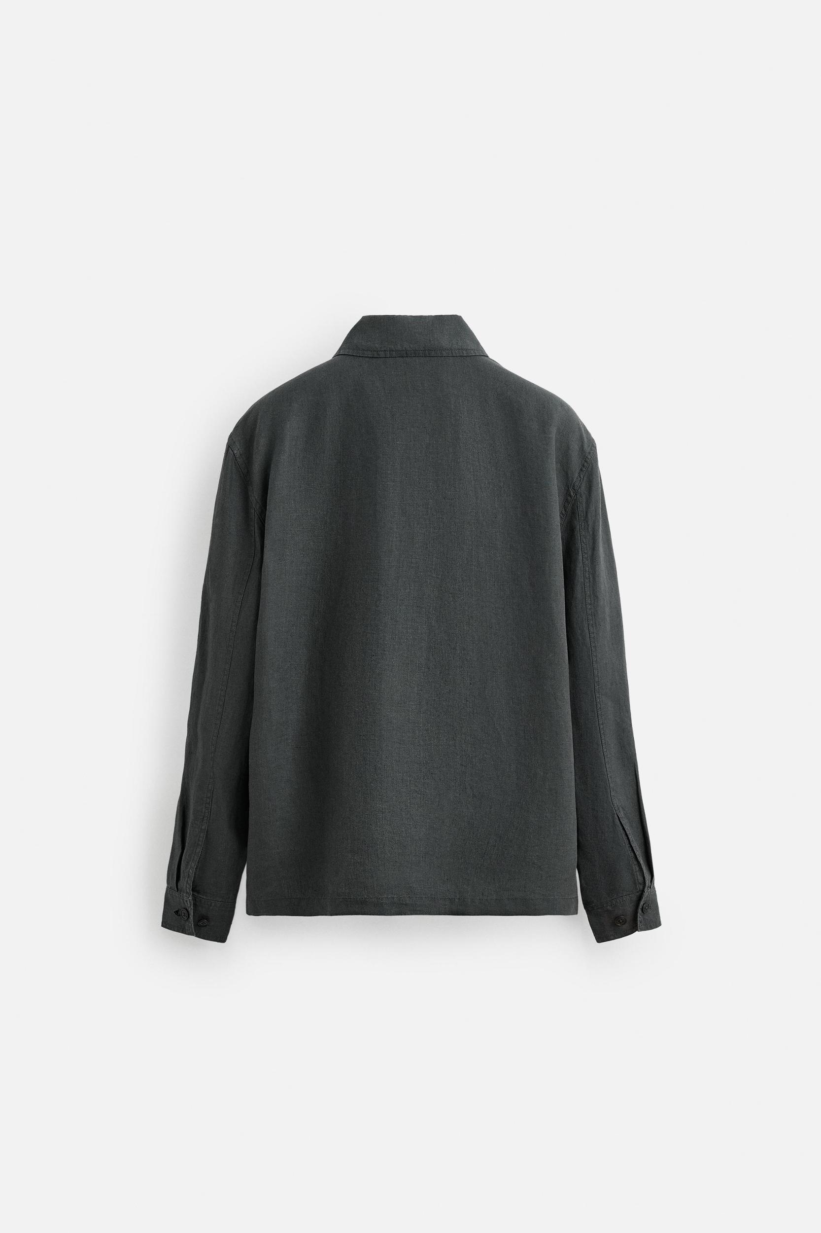 RELAXED FIT 100% HEMP OVERSHIRT Product Image