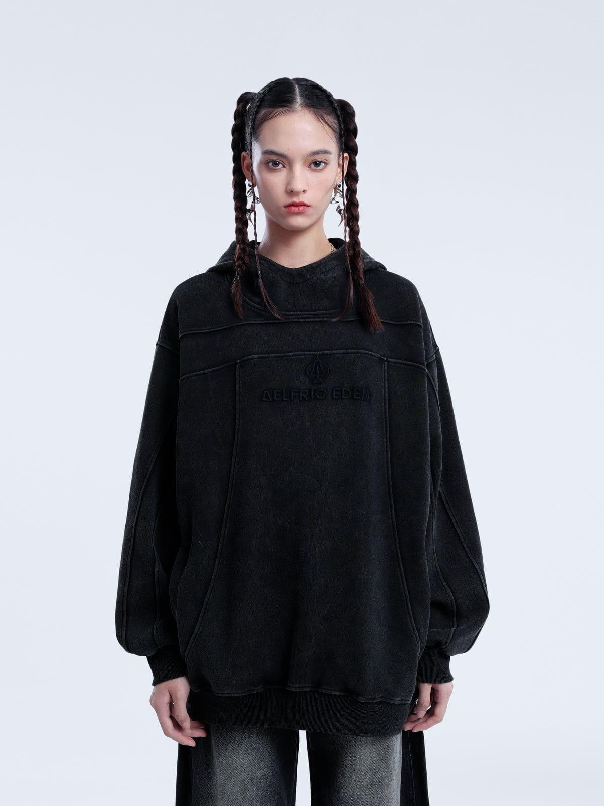 Aelfric Eden Ace of Spades Washed Pullover Hoodie Product Image