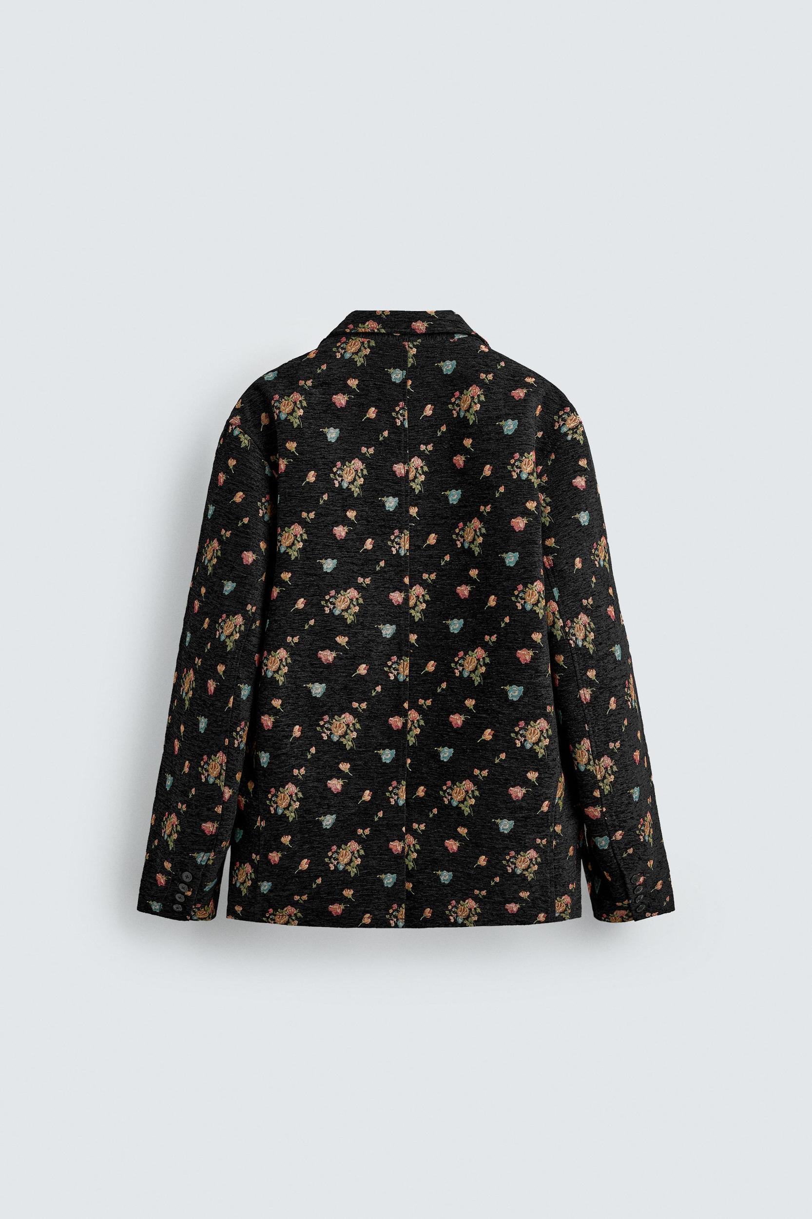 LIMITED EDITION FLORAL JACQUARD BLAZER Product Image