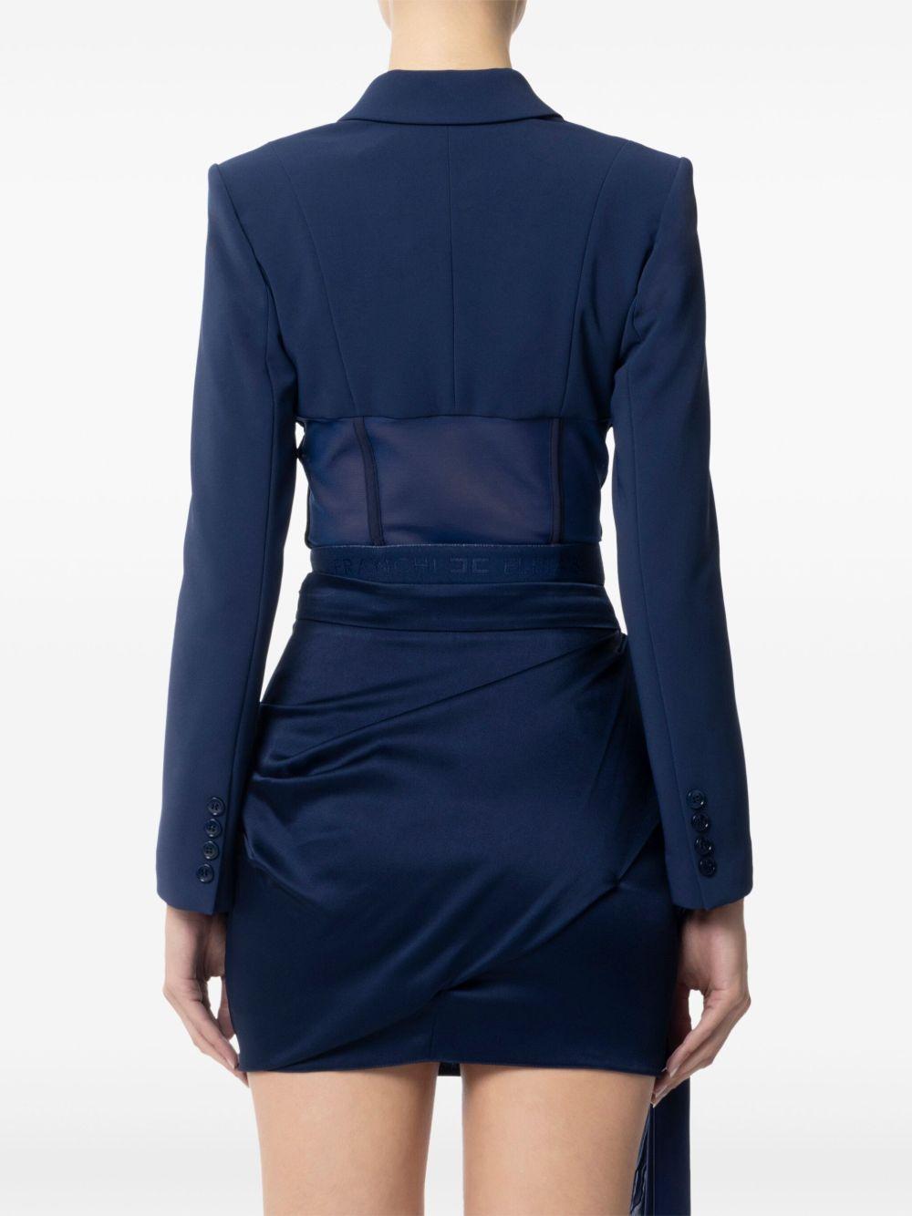 crepe tulle blazer  Product Image