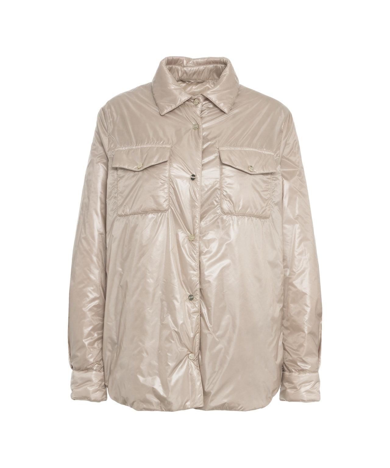 Lightweight down overshirt Product Image