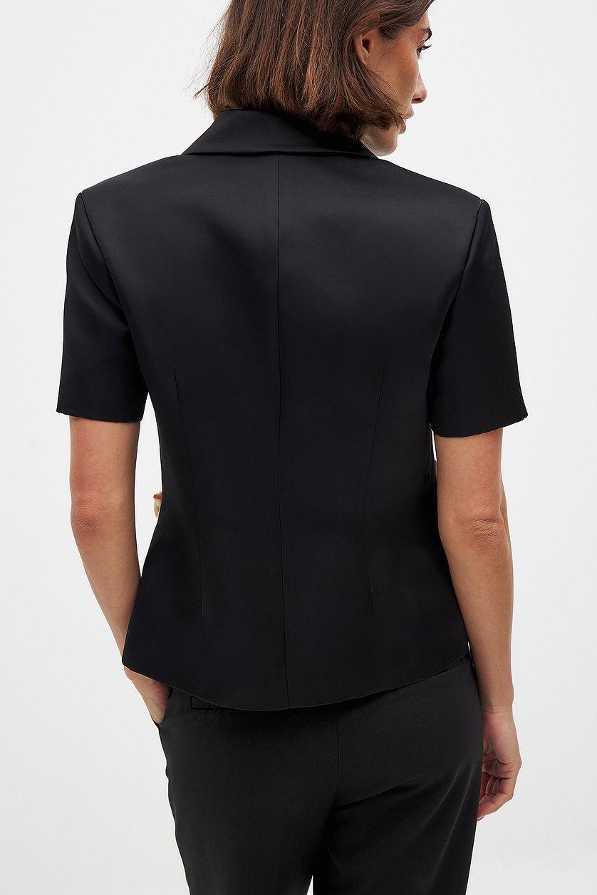 Short Sleeve Blazer Product Image