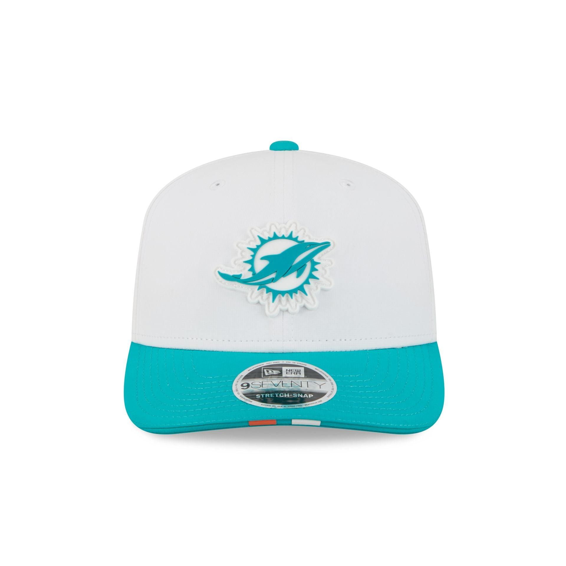 Miami Dolphins 2025 Training 9SEVENTY Stretch-Snap Hat Male Product Image