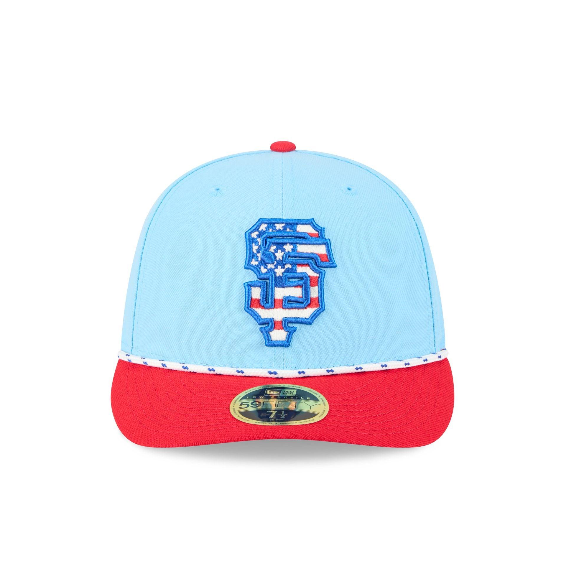 San Francisco Giants Independence Day 2025 Low Profile 59FIFTY Fitted Hat Male Product Image