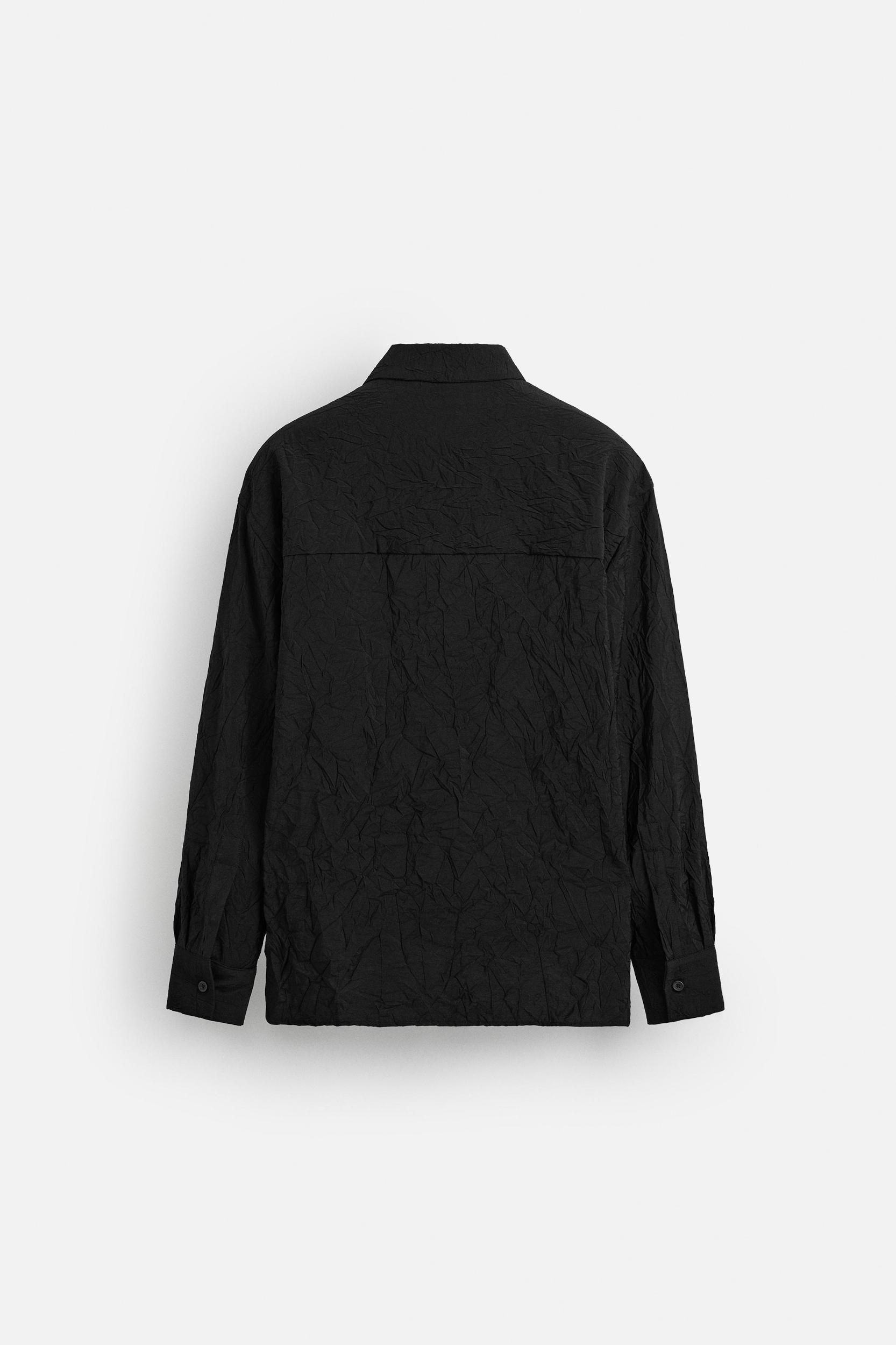 WRINKLED LOOK SHIRT Product Image