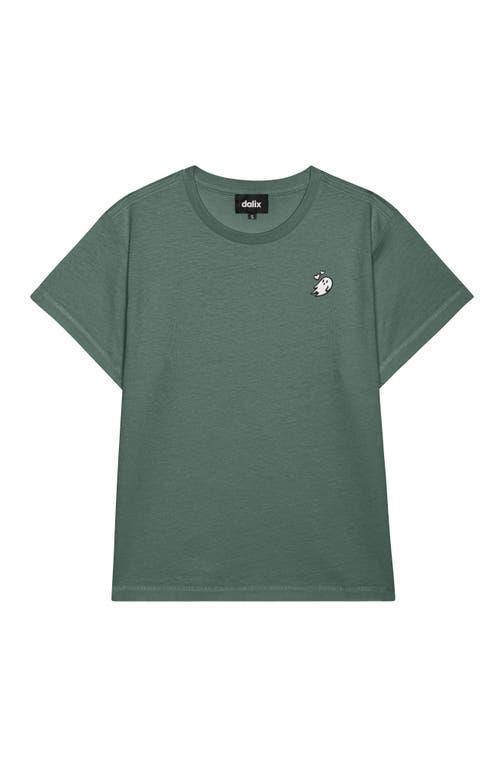 Dalix Womens Heartly Ghost Lightweight High Waisted Tee Product Image