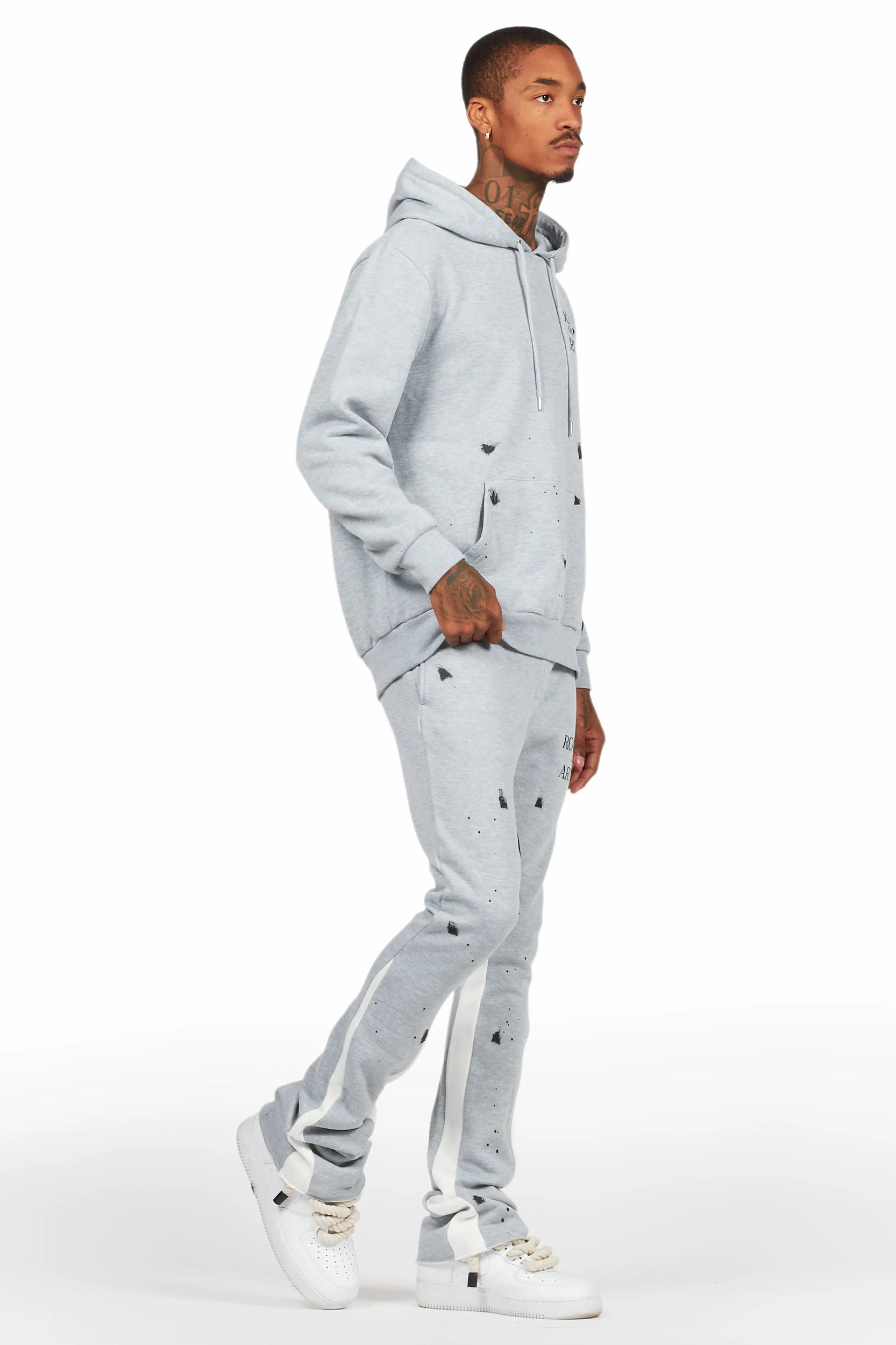 Raffer Heather Grey 2.0 Stacked Flare Track Set Male Product Image
