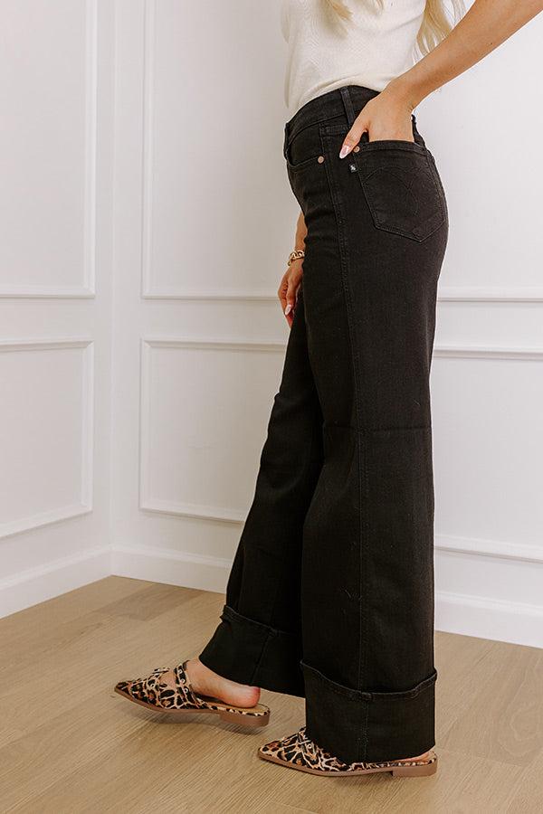 JUDY BLUE Kiara High Waist Wide Leg Jean Product Image