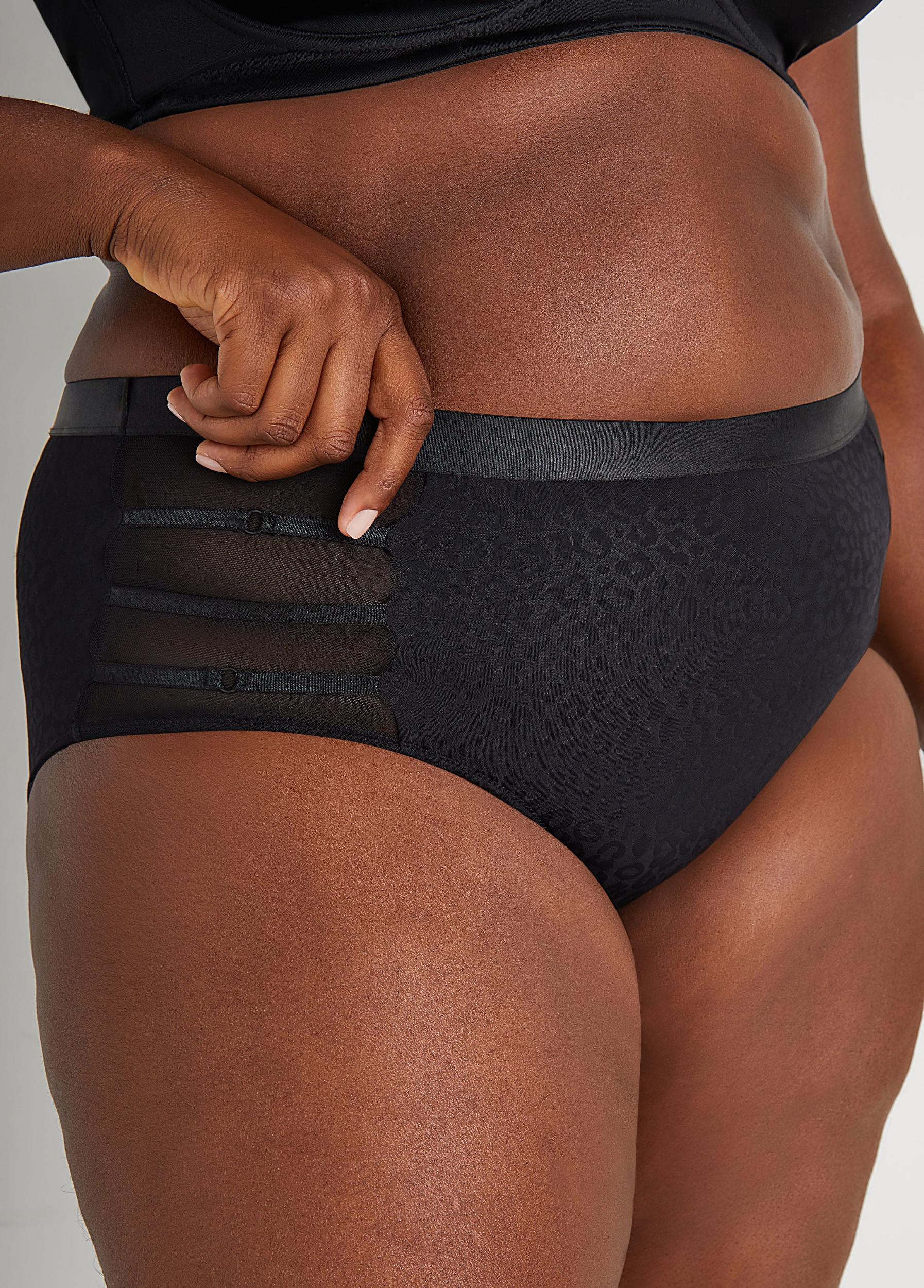 Caged Leopard Hipster Panty Product Image