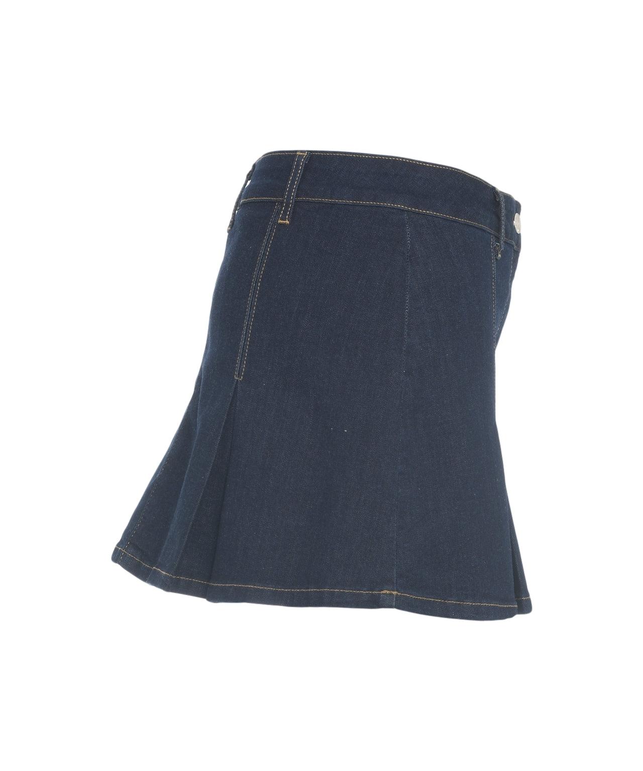 Denim mini skirt Product Image