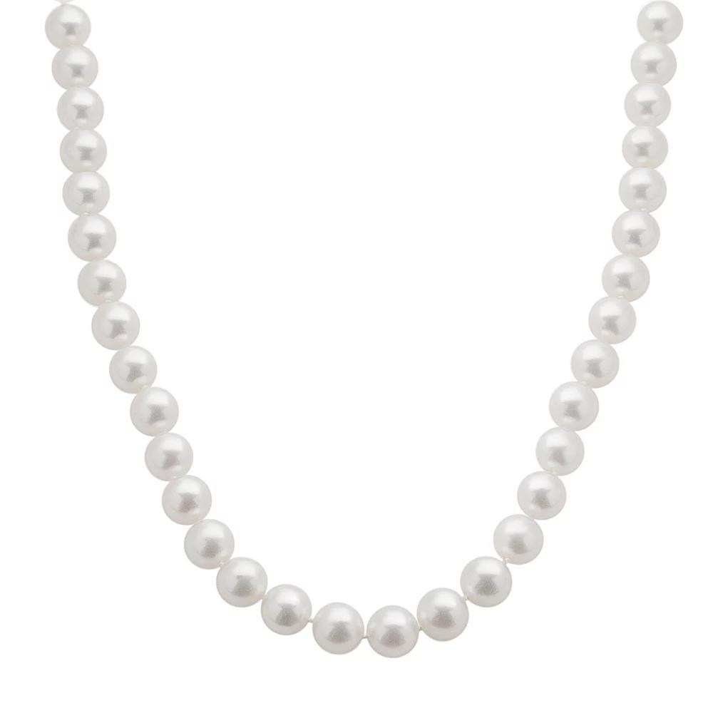 PearLustre by Imperial 18k White Gold AA Akoya Cultured Pearl Necklace - 16 in., Women's,  Product Image