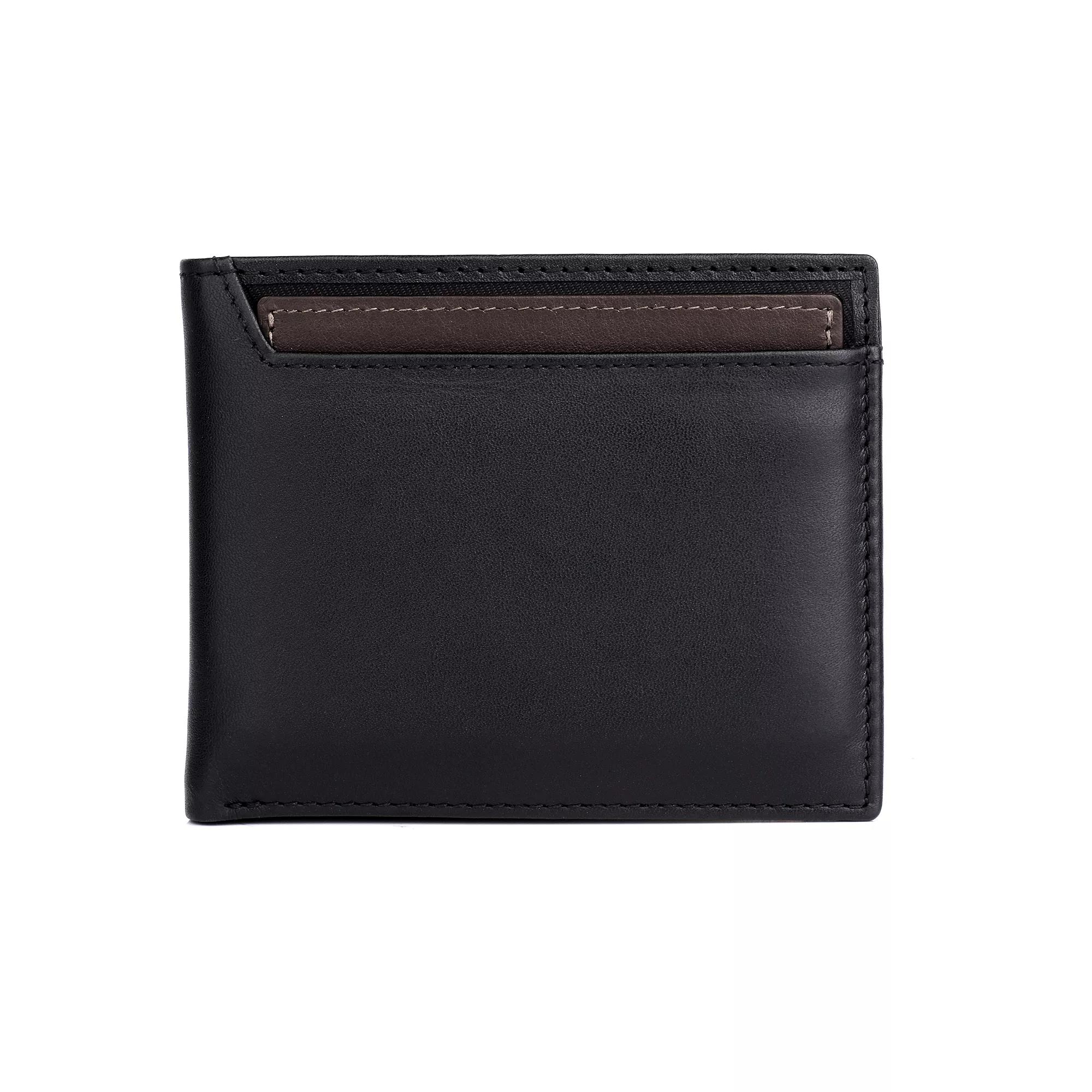 Men's Dopp® Alpha RFID I.D. Convertible Thinfold® Wallet, Black Product Image