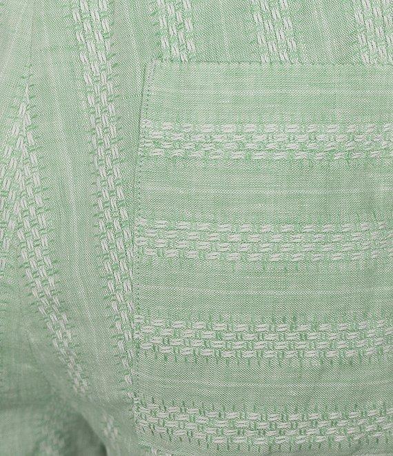Murano Oaxaca Collection Linen Striped 5.5#double; Inseam Shorts Product Image
