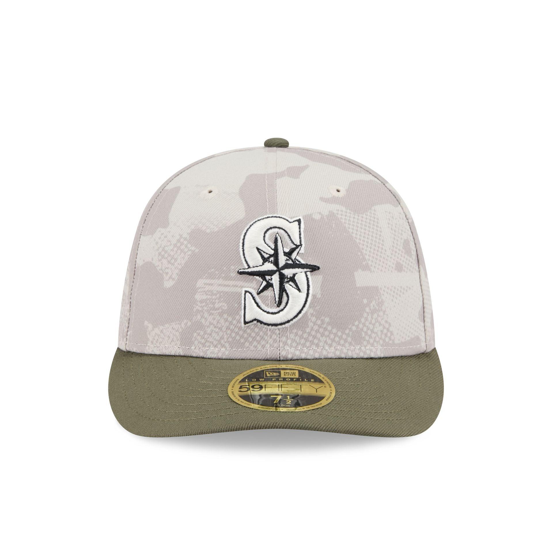 Seattle Mariners Armed Forces Day 2025 Low Profile 59FIFTY Fitted Hat Male Product Image