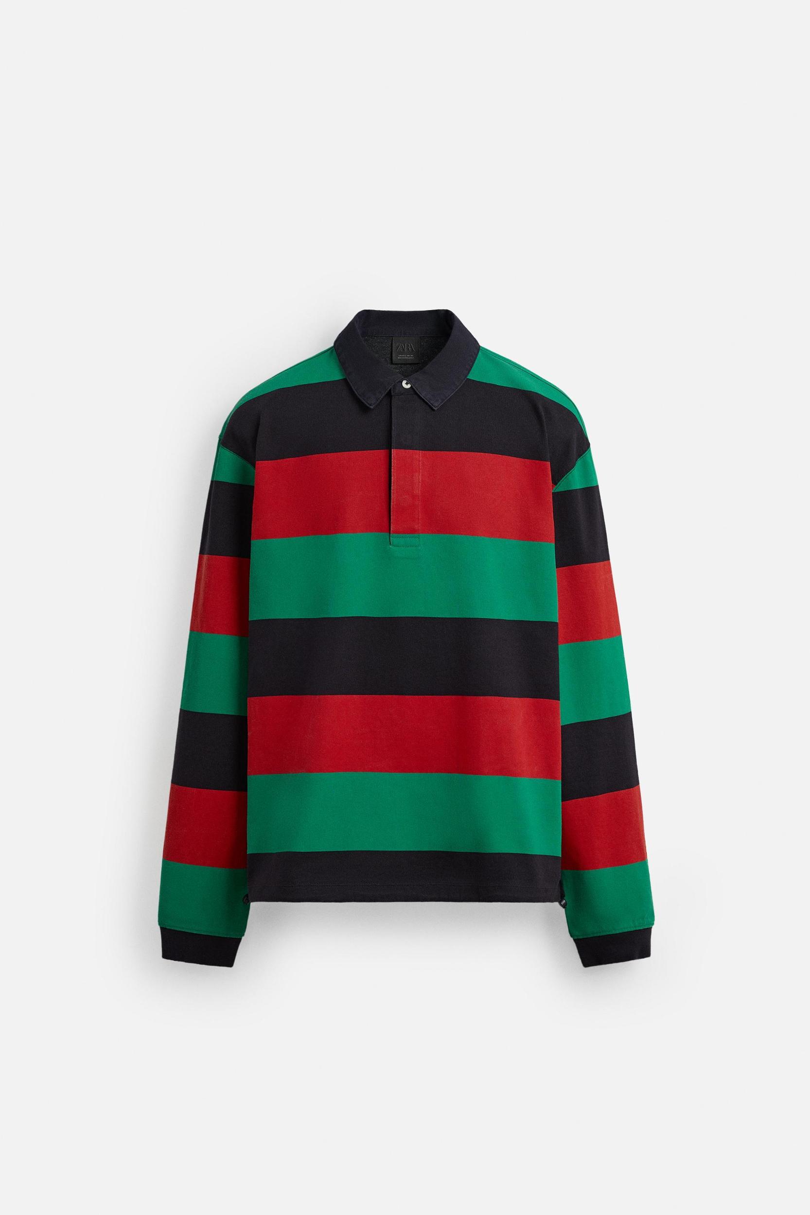 STRIPED POLO Product Image
