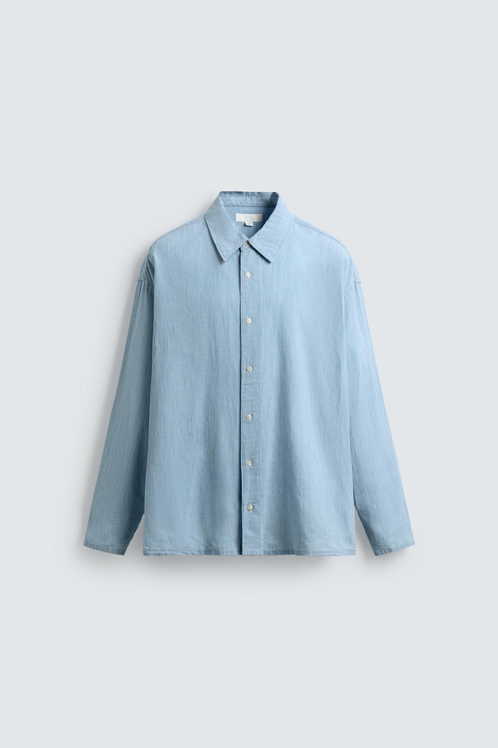 LIGHTWEIGHT DENIM SHIRT Product Image