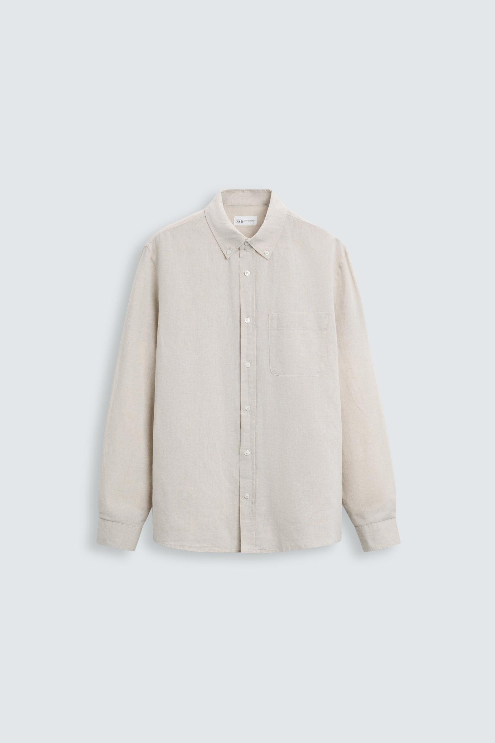 LINEN - COTTON SHIRT Product Image