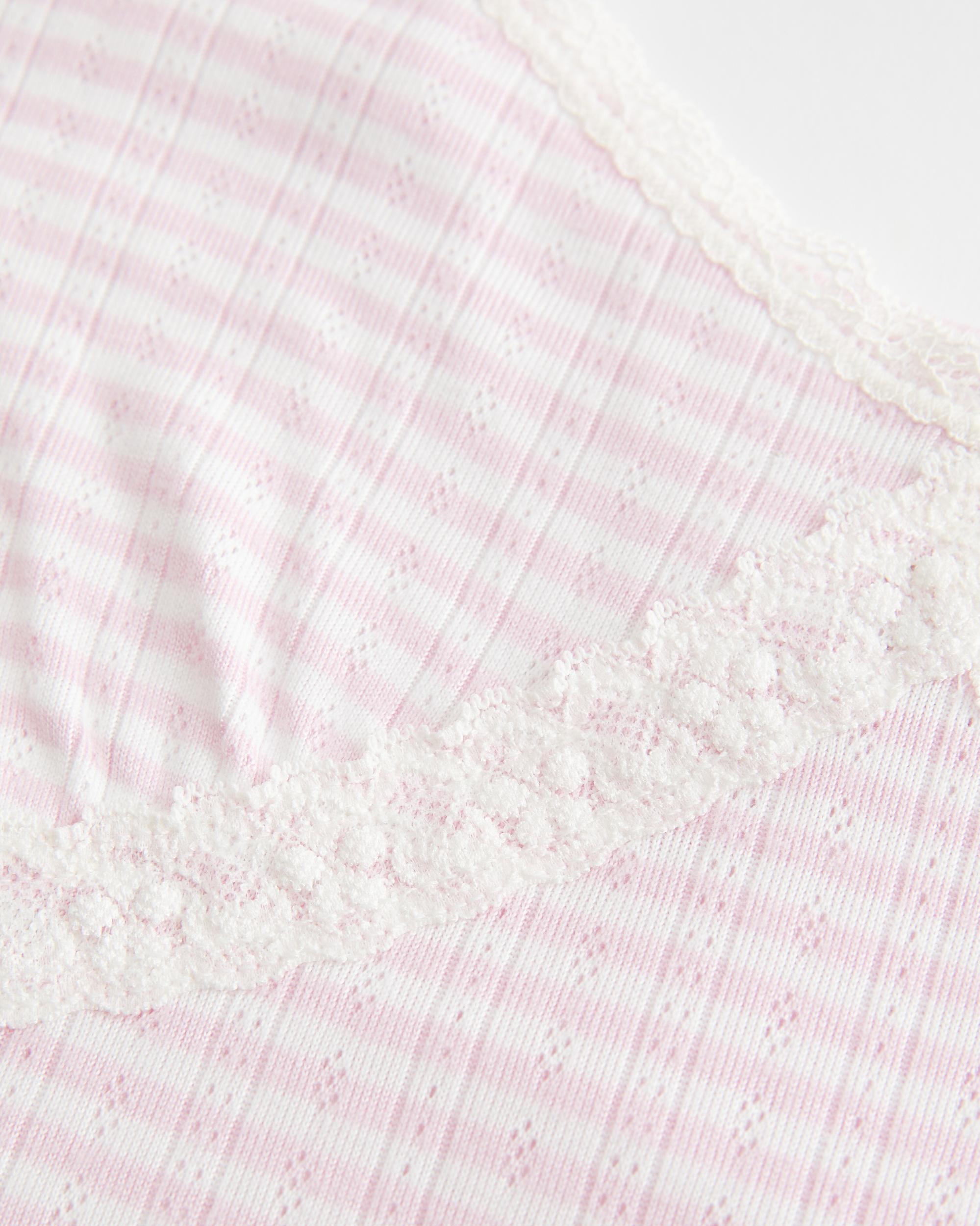 Cozy Lace Pointelle Cami & Shorts Set Product Image